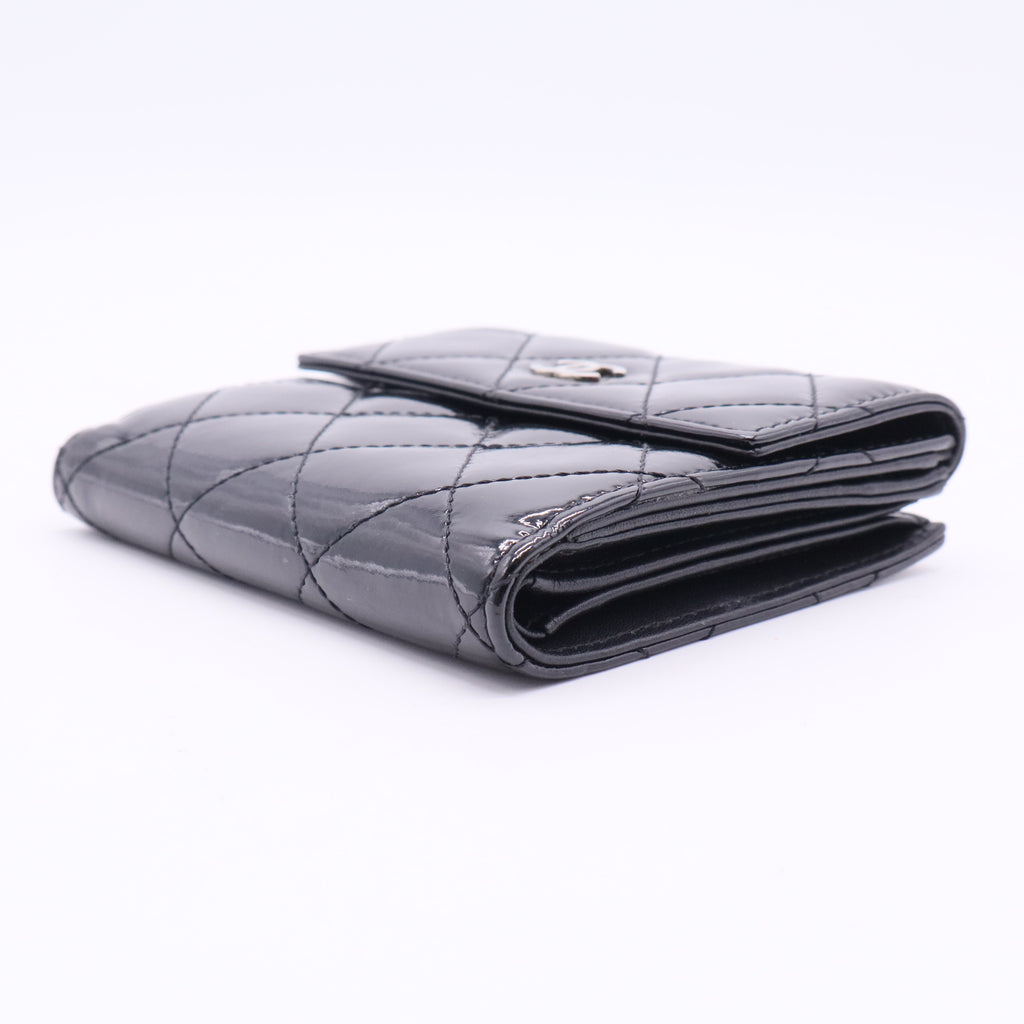 Patent leather wallet