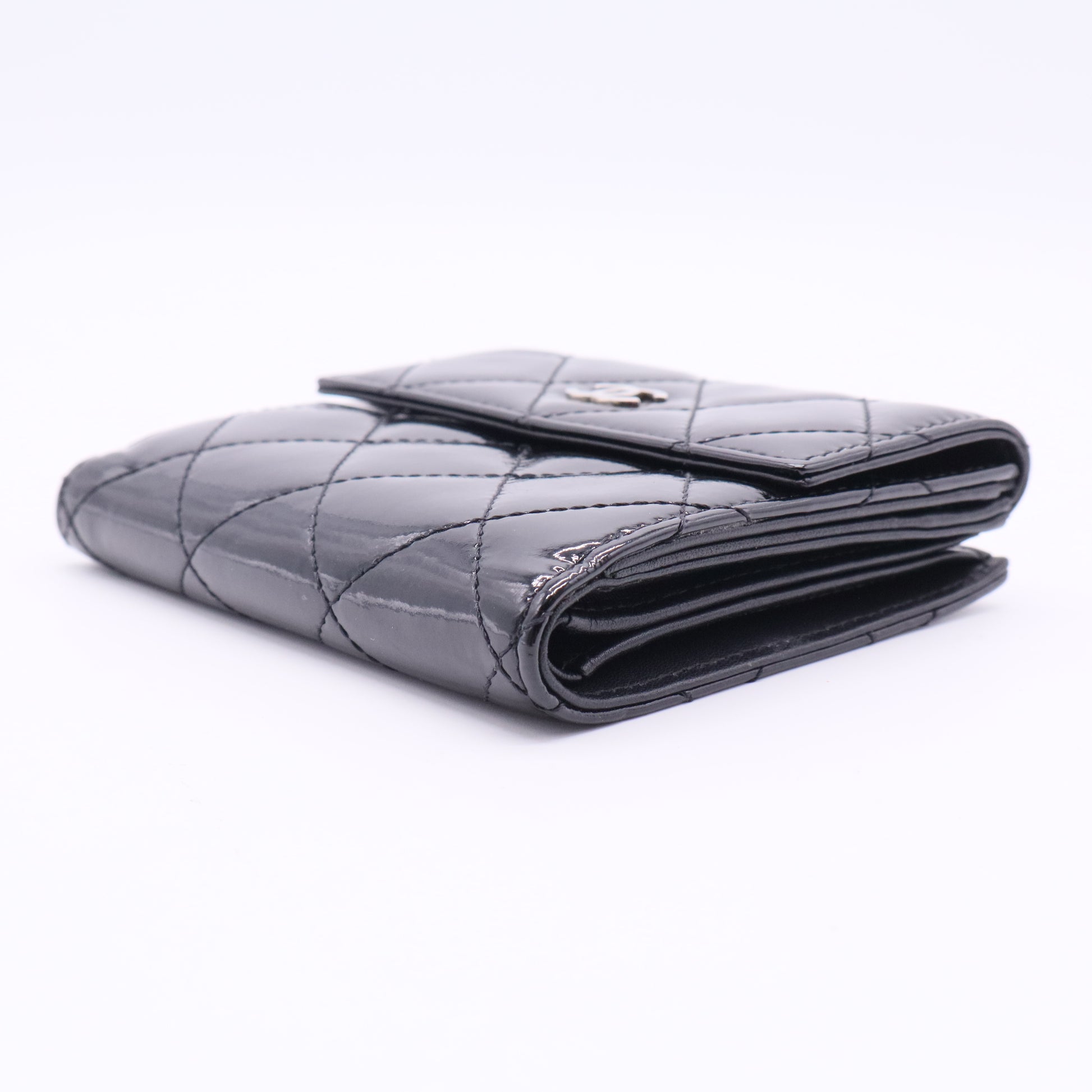 Patent leather wallet
