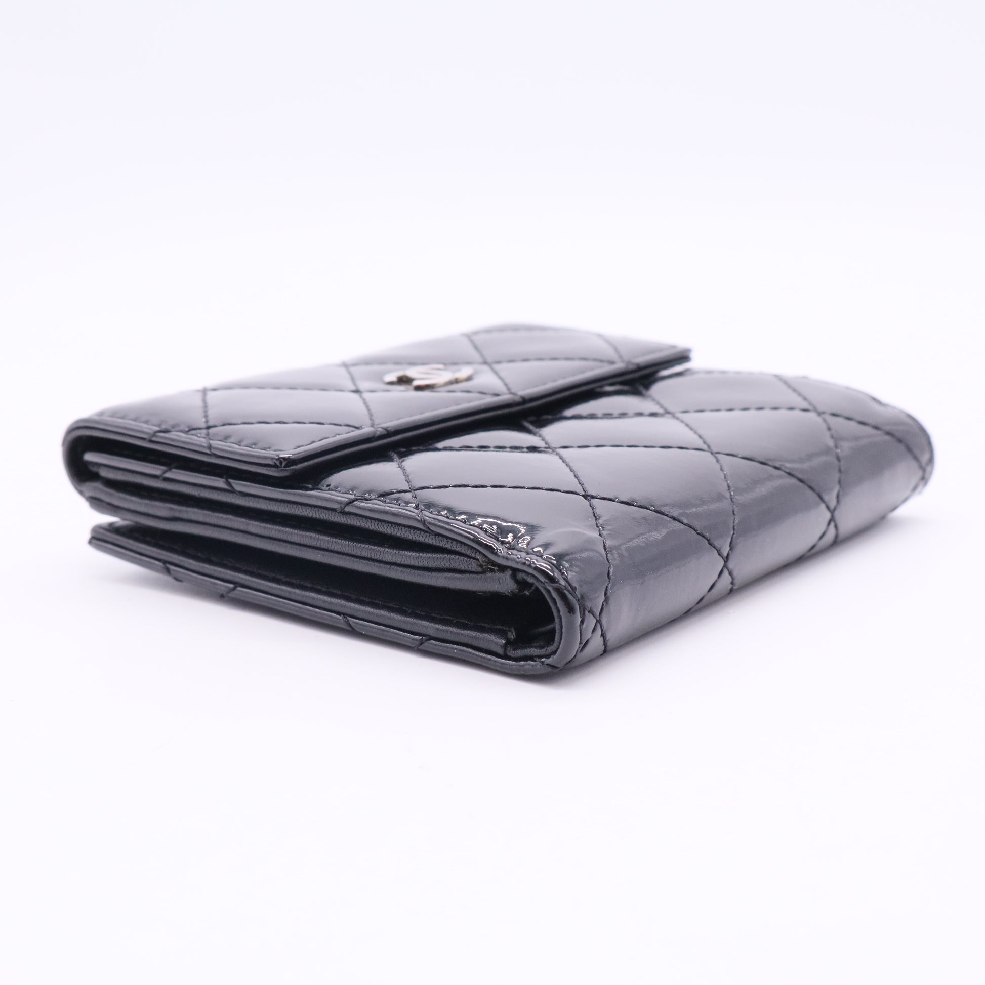 Patent leather wallet