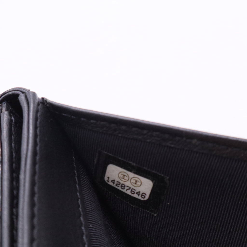 Patent leather wallet