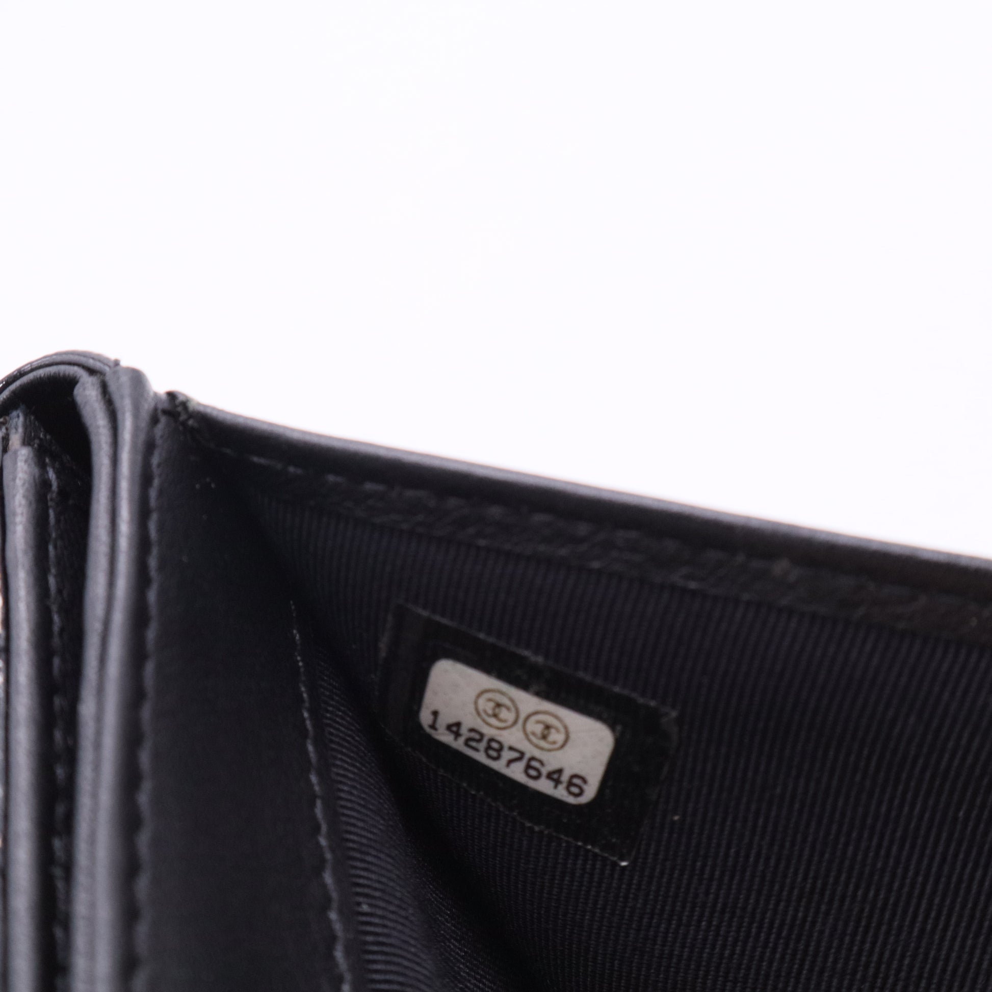 Patent leather wallet