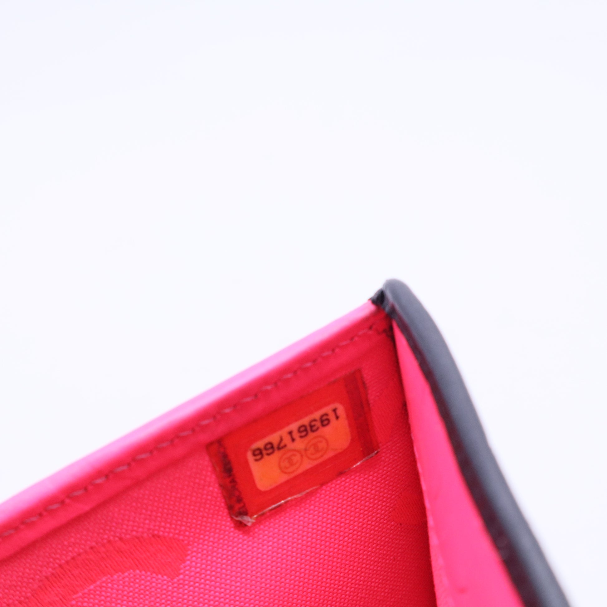 Cambon Zipped Pocket Wallet Quilted Lambskin Small W10326