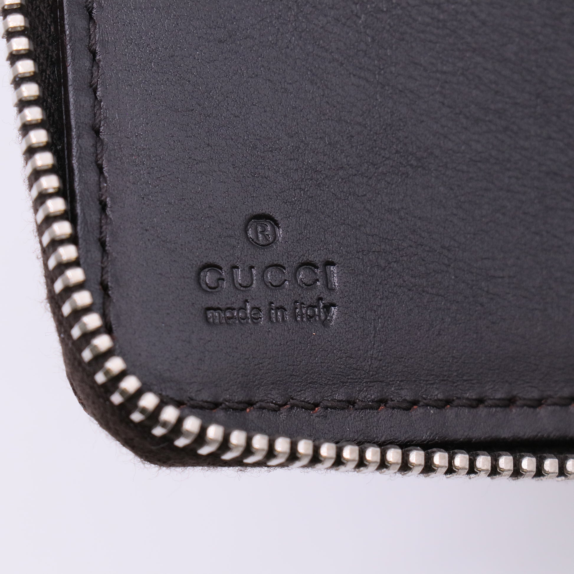 Gucci Diamante Travel Organizer Double Zip Around Wallet twins W23043