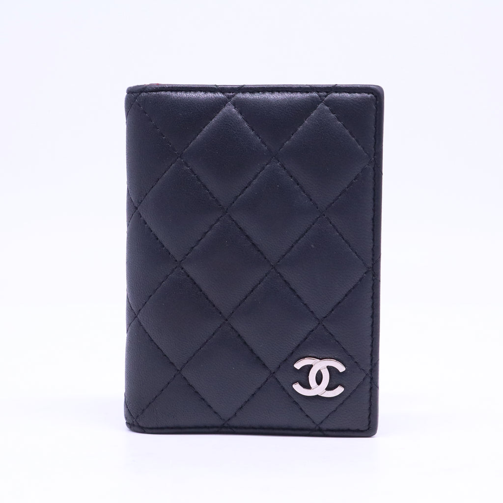 Chanel Caviar Quilted Agenda Cover Black W20747