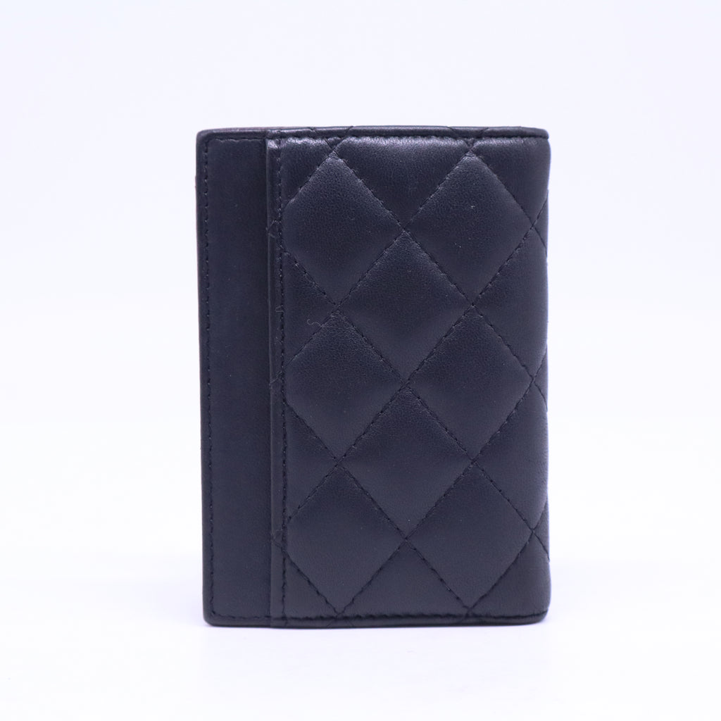Chanel Caviar Quilted Agenda Cover Black W20747