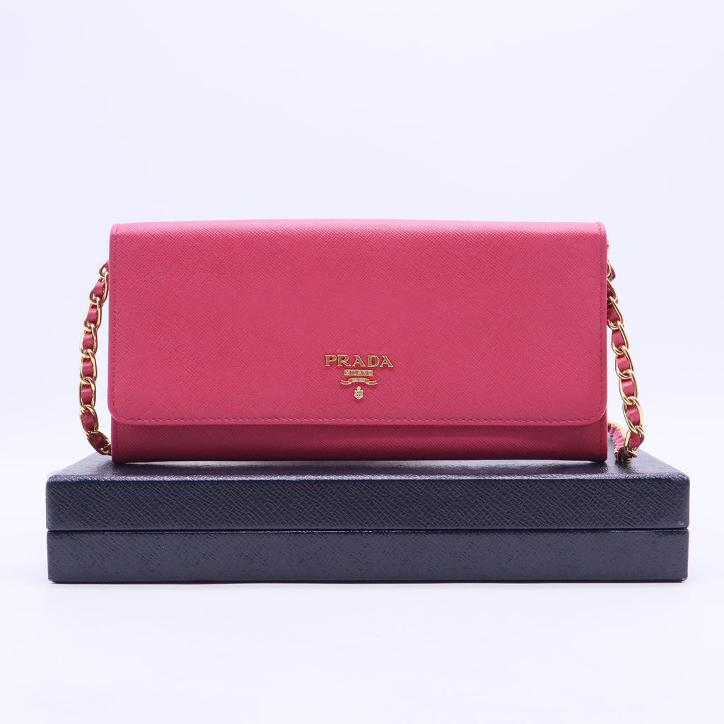 Saffiano Leather Clutch W20338