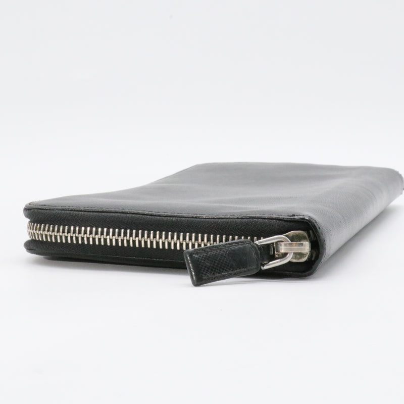 Saffiano Lux Leather Continental Wallet