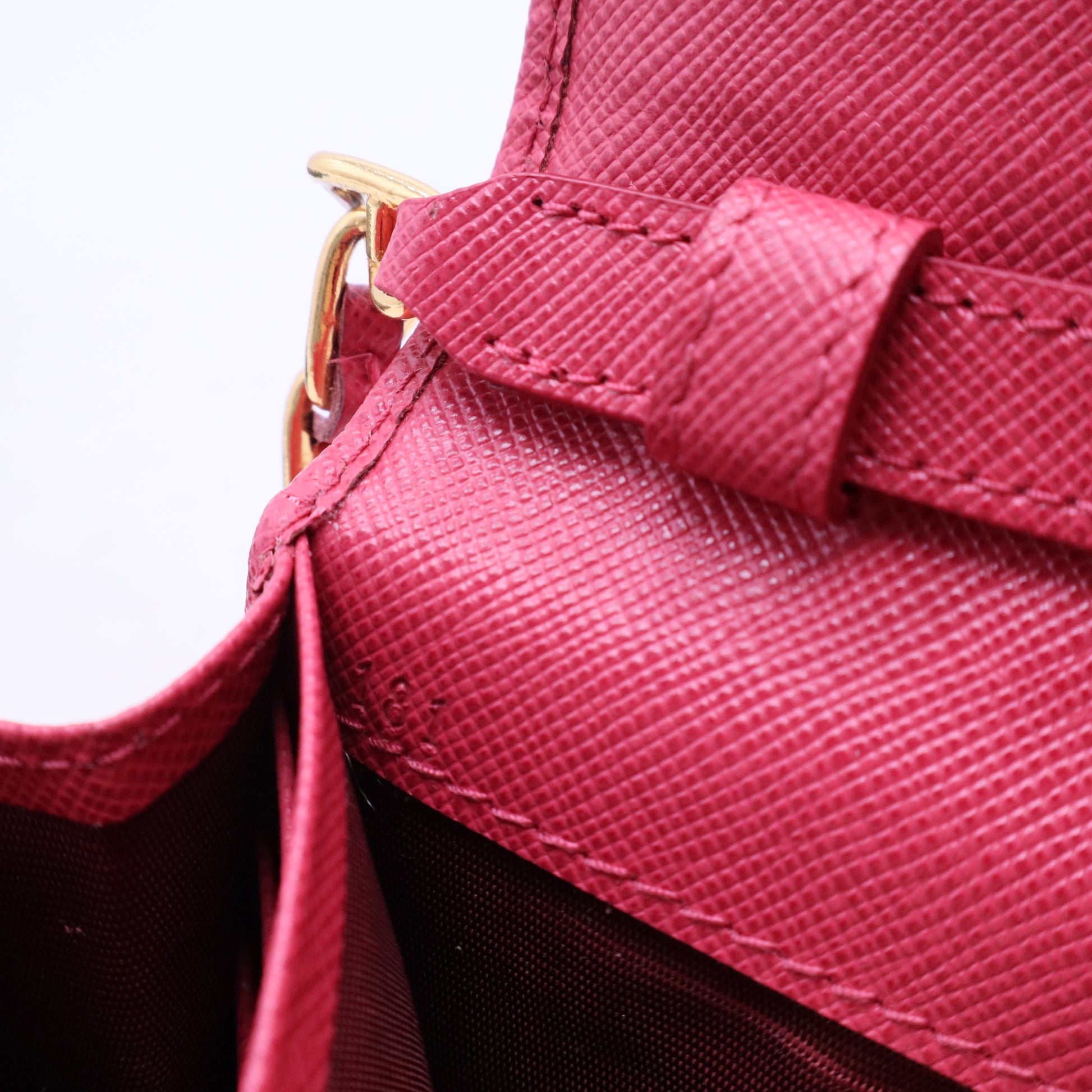 Saffiano Leather Clutch W20338