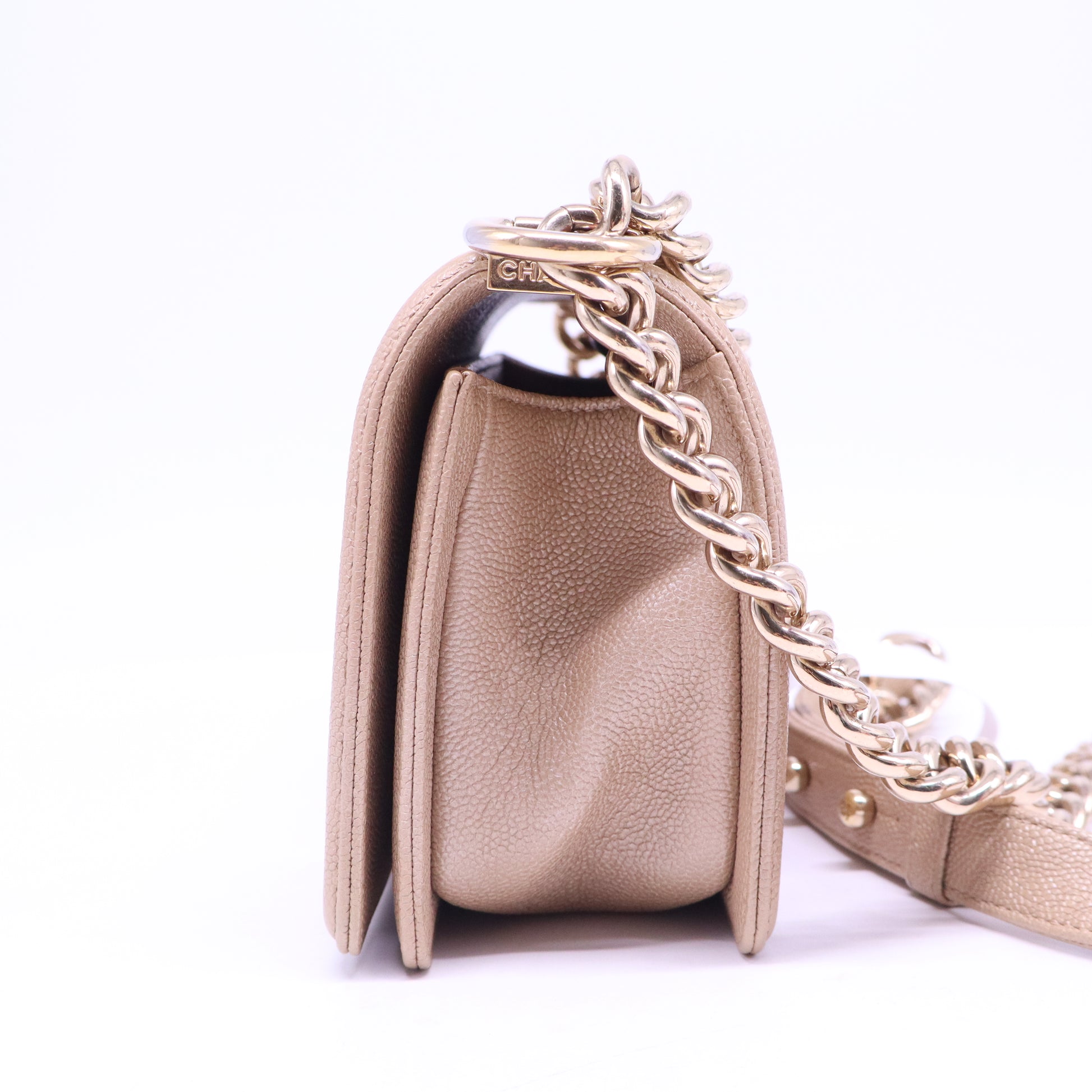 Le Boy Gold Small Leather B21145