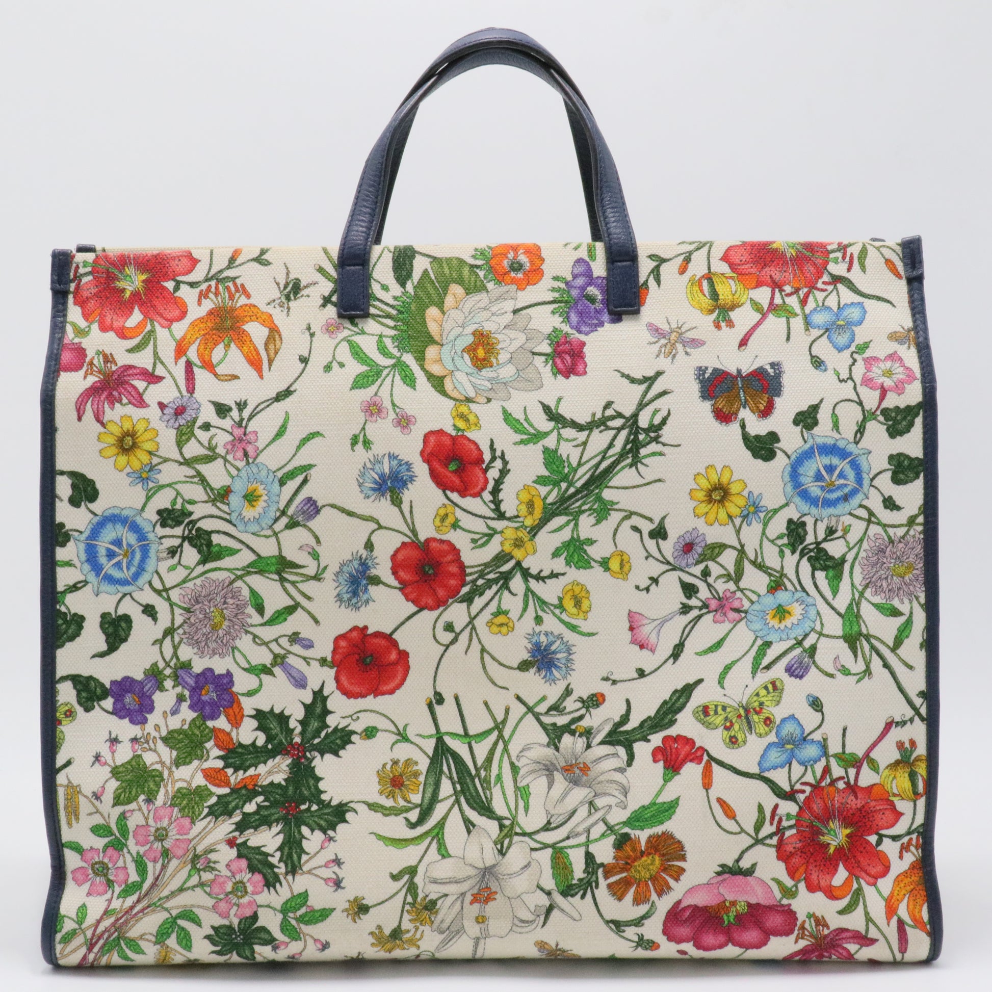 Convertible Tote Flora Canvas Large