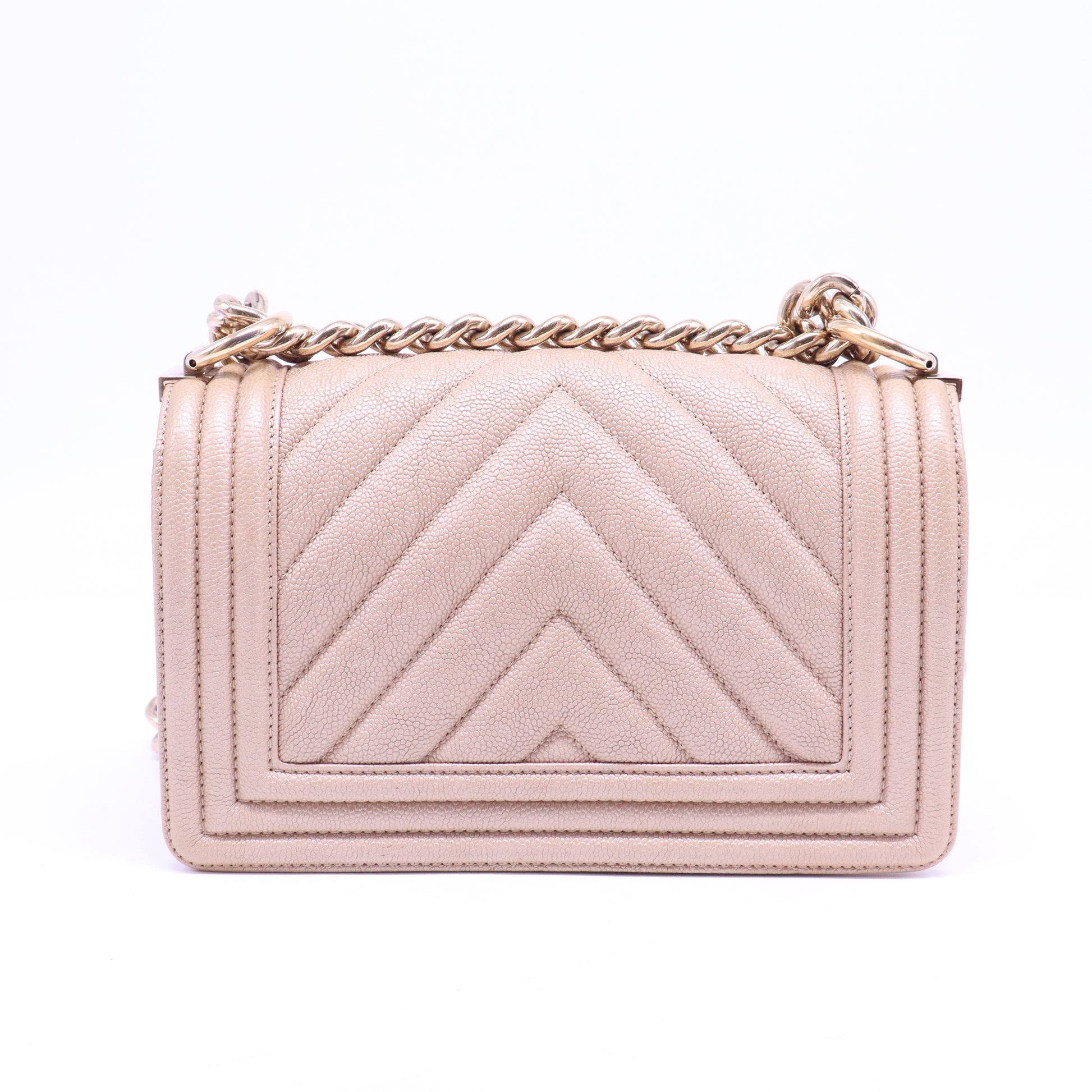 Le Boy Gold Small Leather B21145