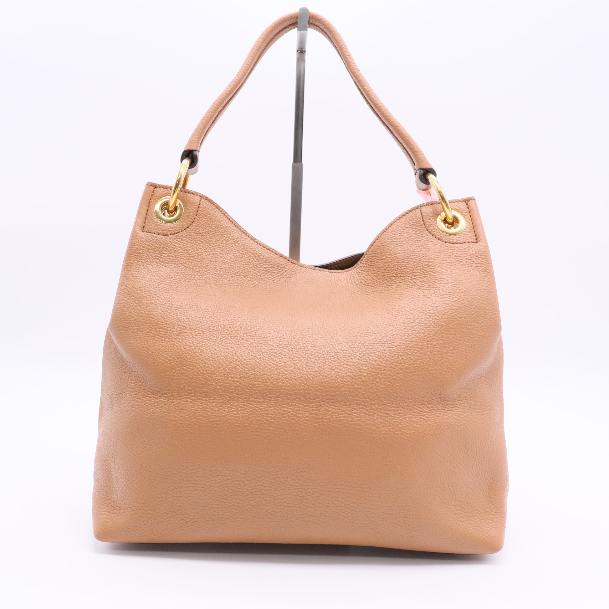 Prada Vitello Phenix Leather Shoulder Bag Twins