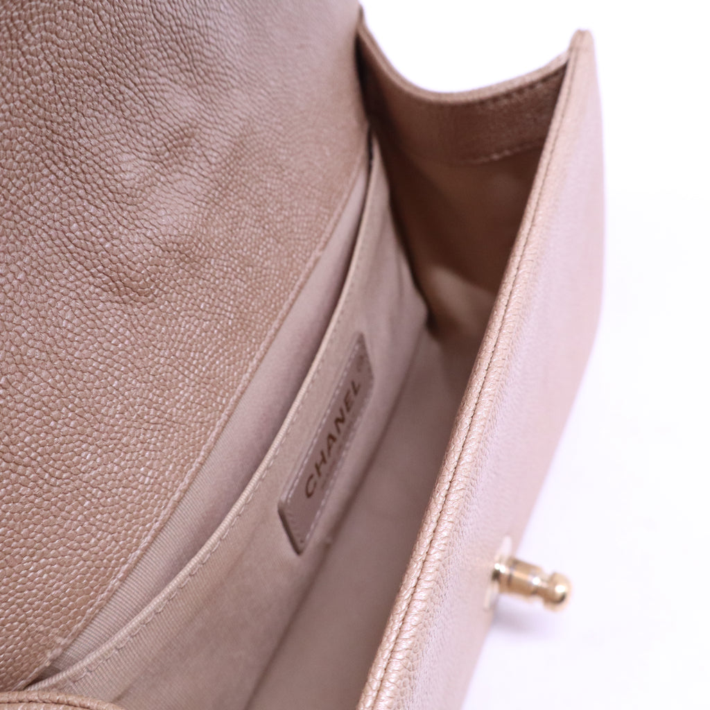 Le Boy Gold Small Leather B21145