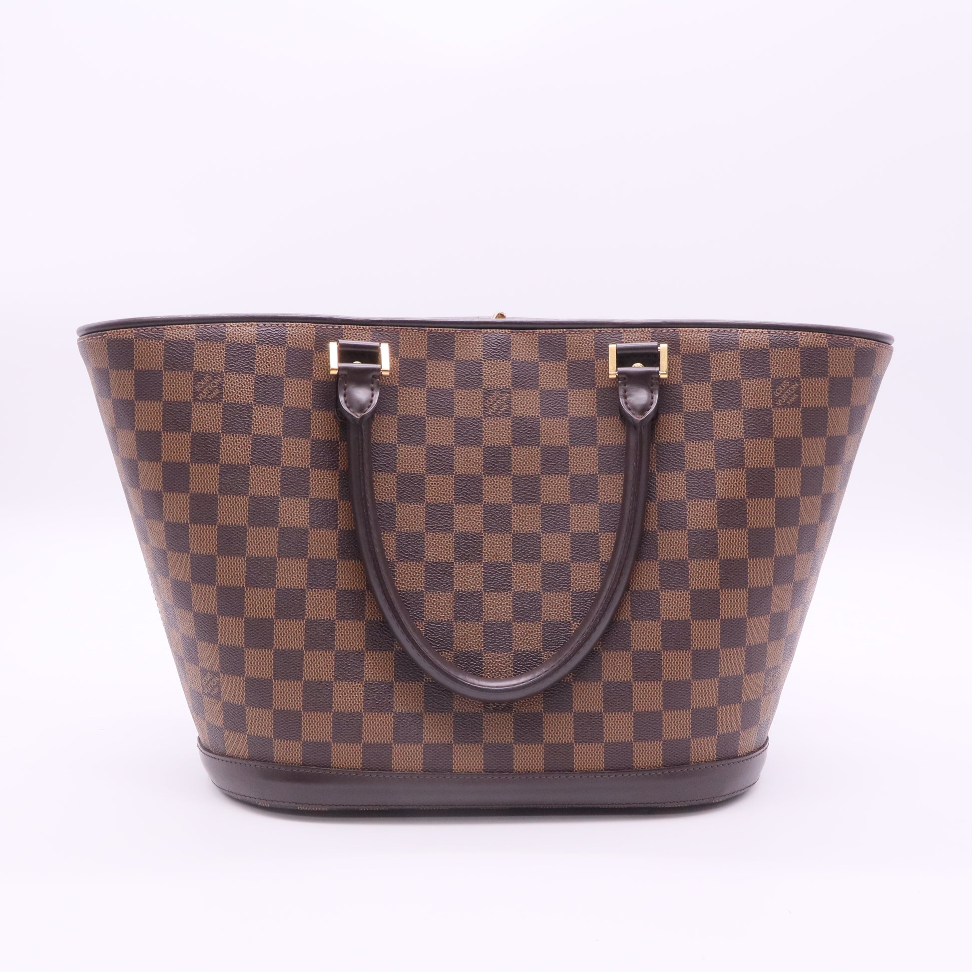 Louis Vuitton Damier Ebene Manosque GM twins