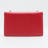 Vara Bow Chain Clutch Leather Small