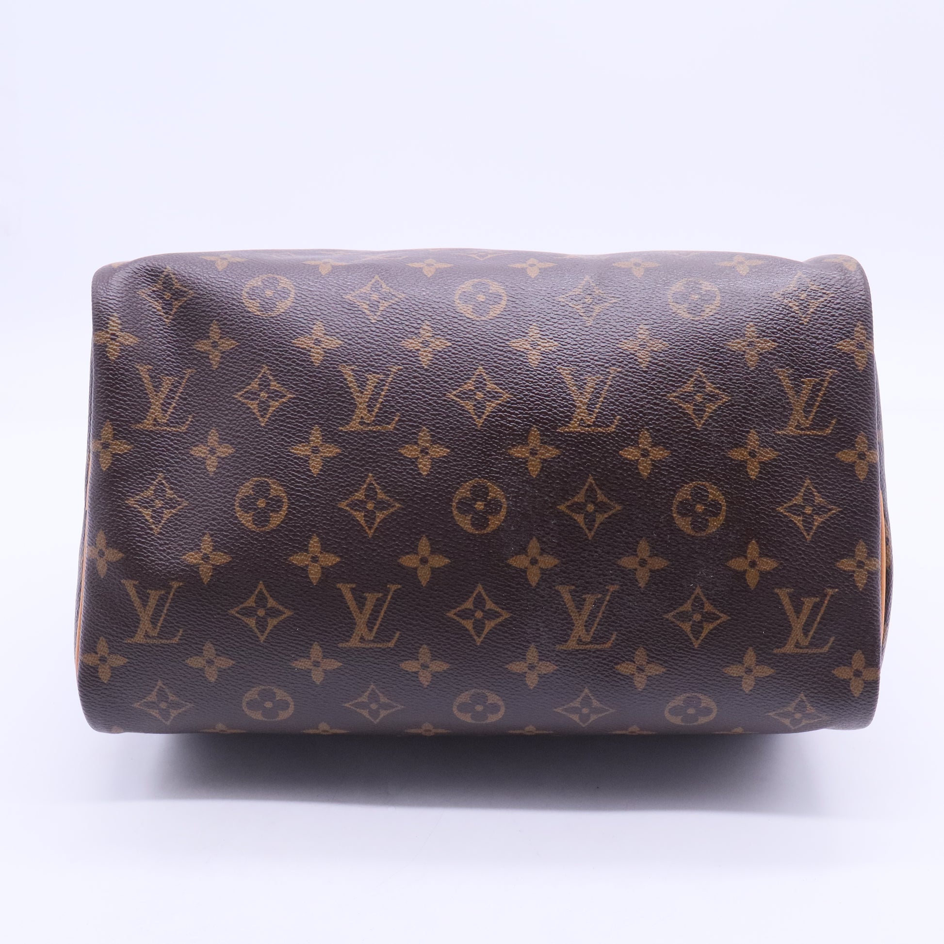 Louis Vuitton Monogram Speedy 30 Handbag Brown B10932 twins