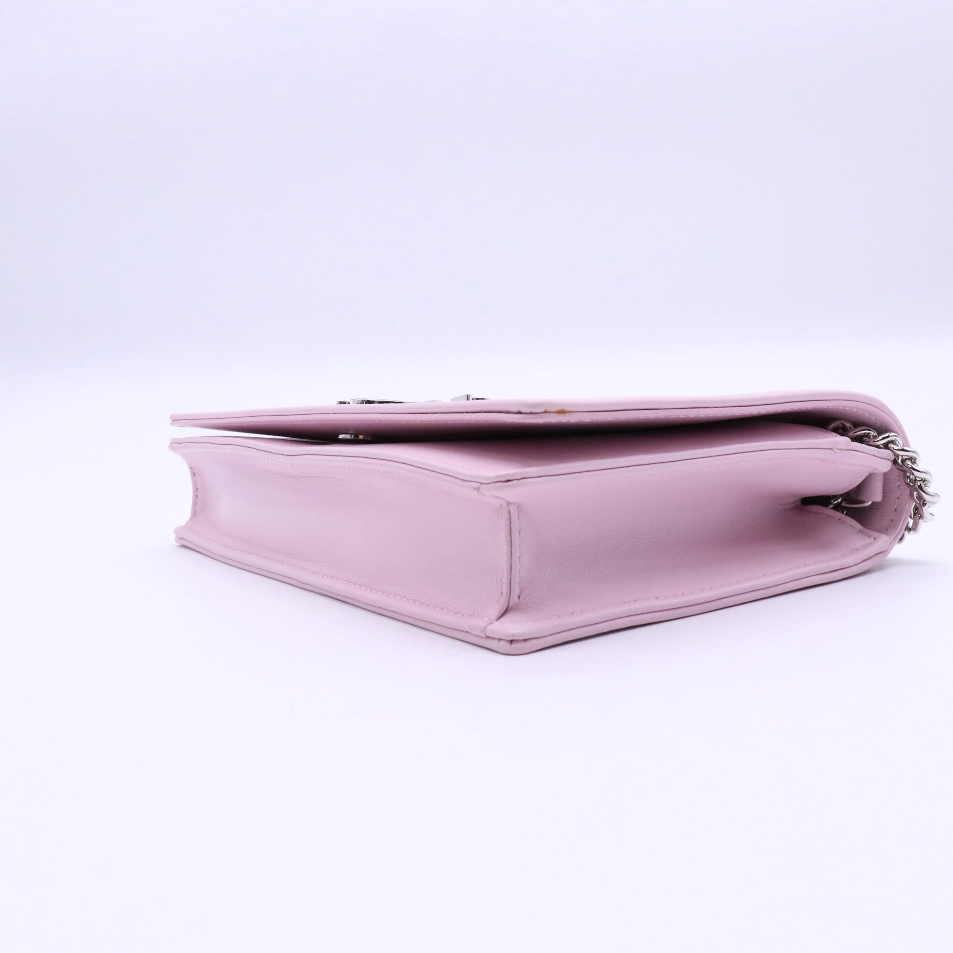 Christian Dior Diorama Wallet on Chain Patch Embellished Leather TWINS LDJ3616