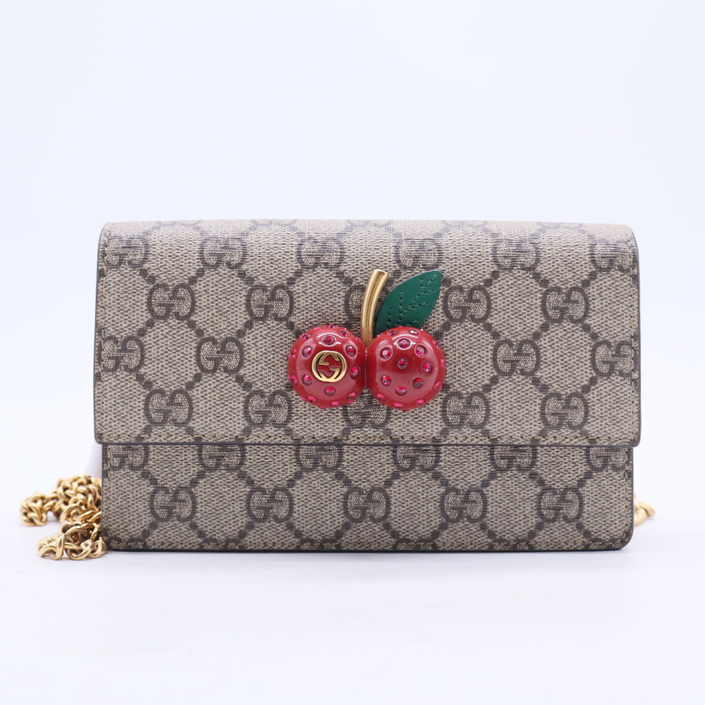 Mini GG Supreme Cherries Bag W20354
