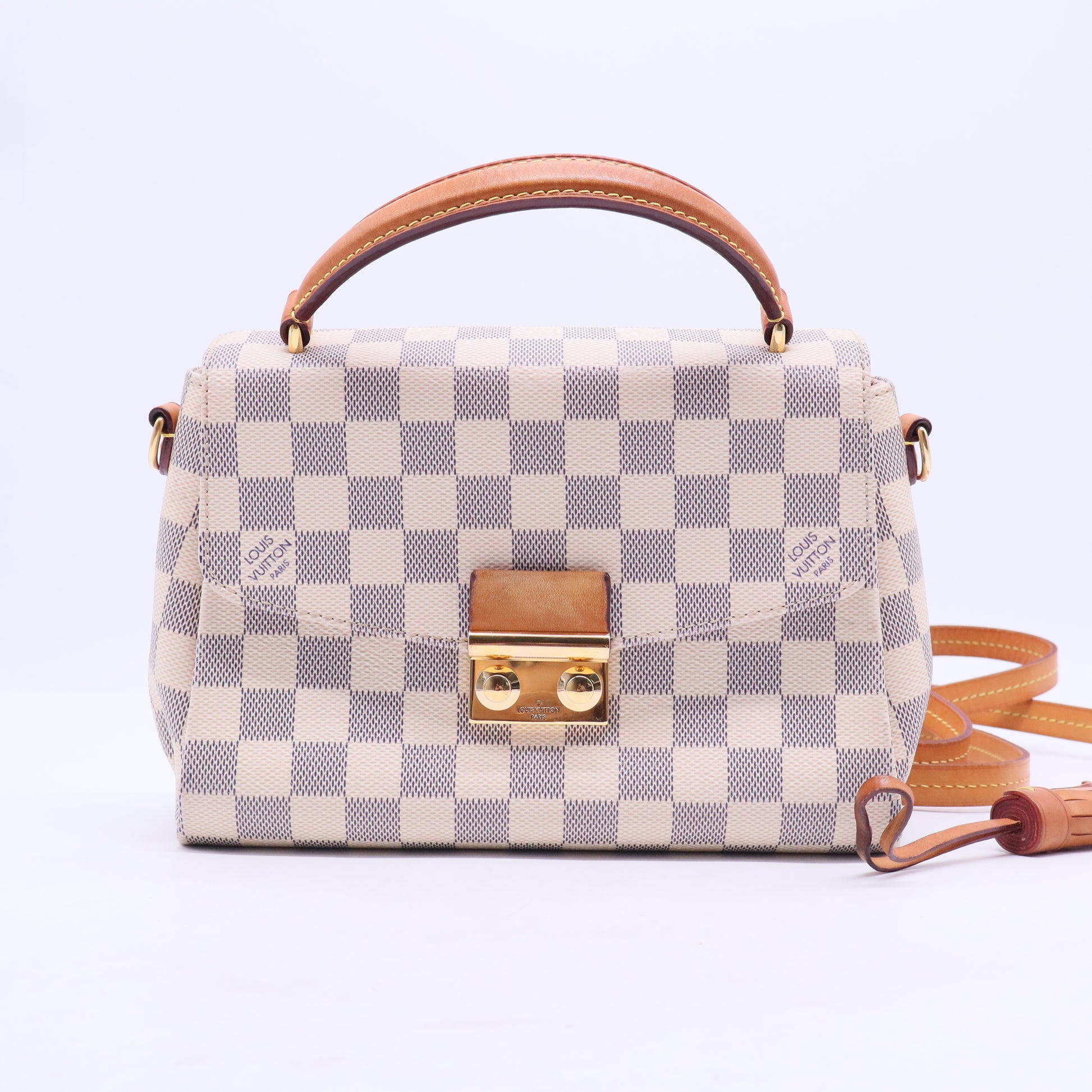 Damier Azur Canvas Croisette Bag B12283