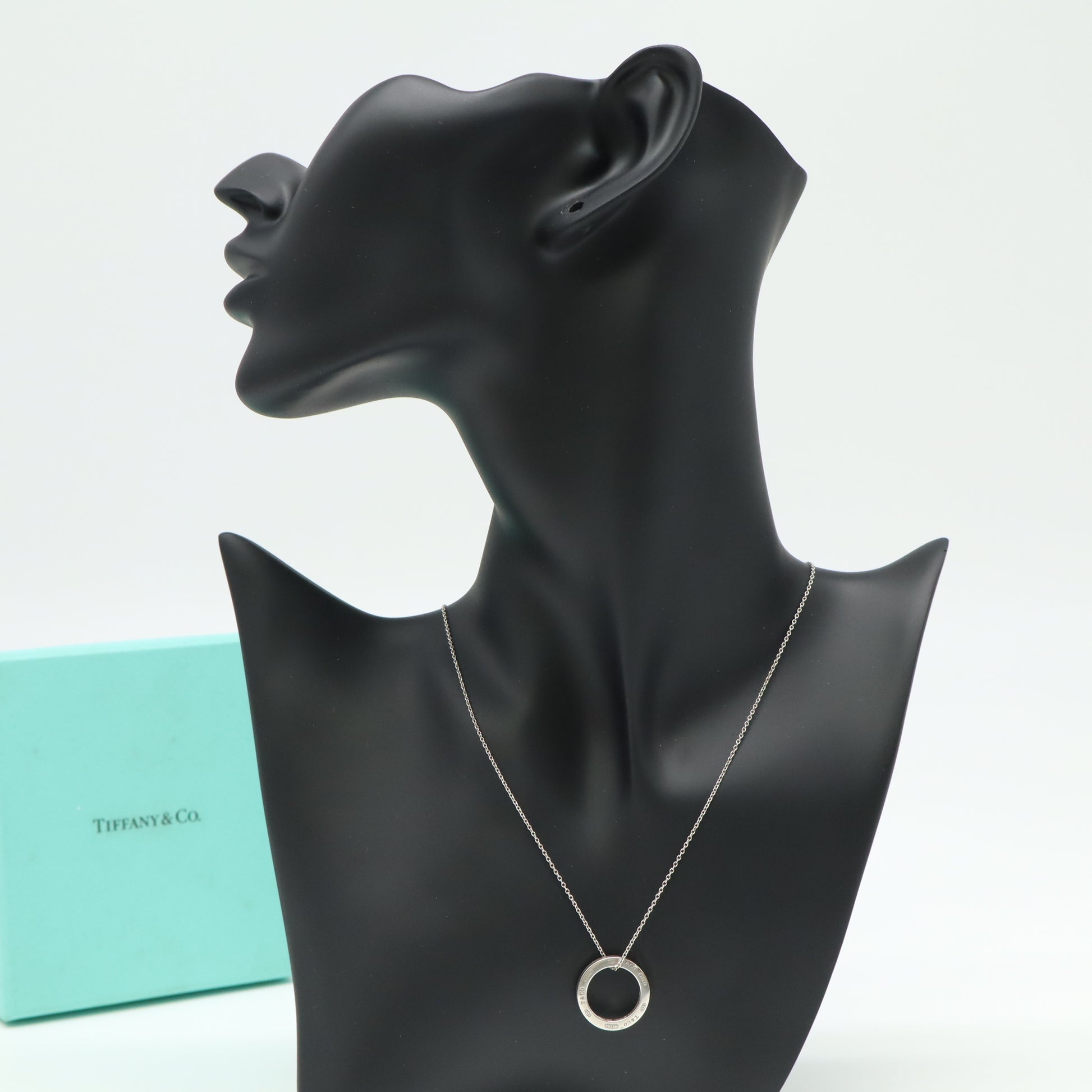 Tiffany 1837 Circle Pendant Necklace W21797