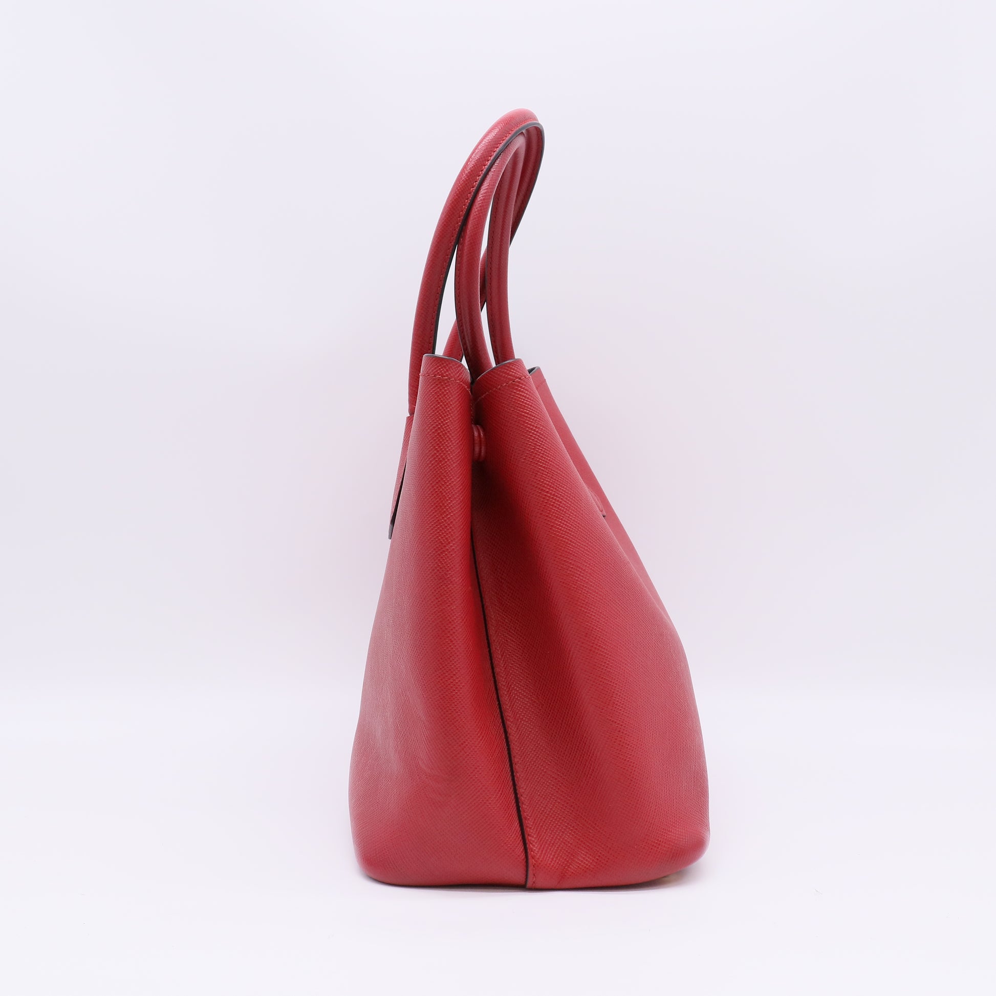 Prada Saffiano Cuir Medium Double Tote Bag B23184