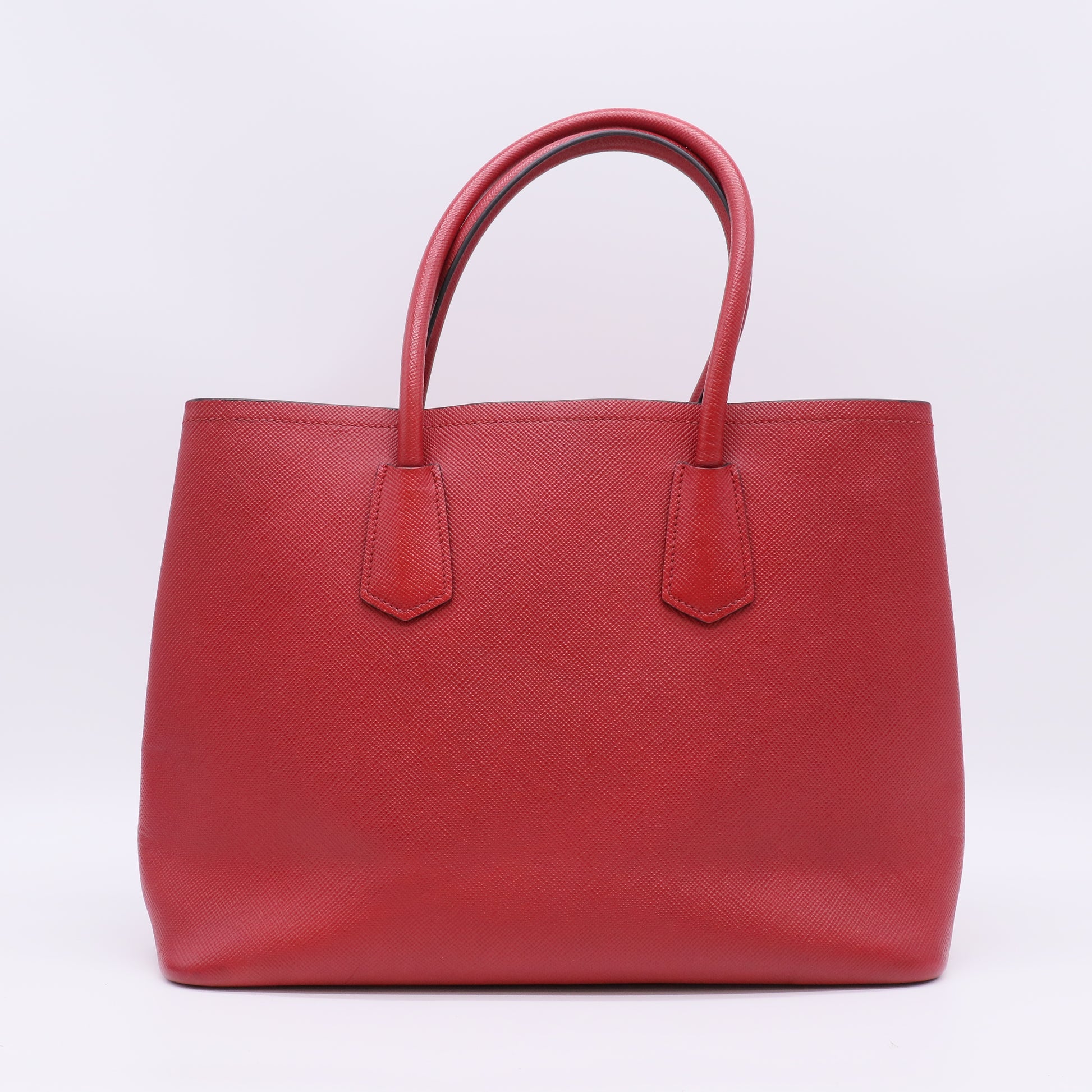 Prada Saffiano Cuir Medium Double Tote Bag B23184