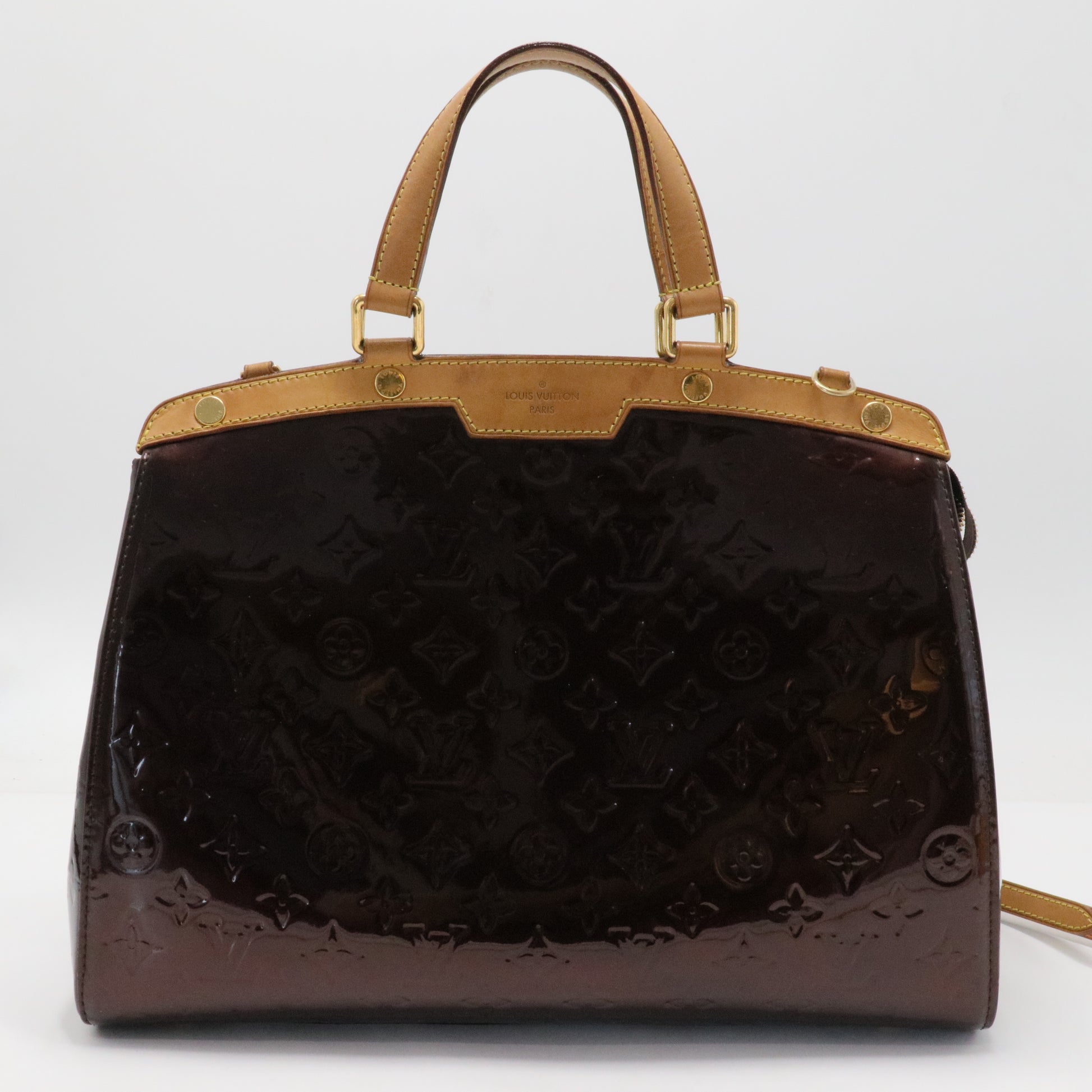 Brea Handbag Monogram Vernis GM