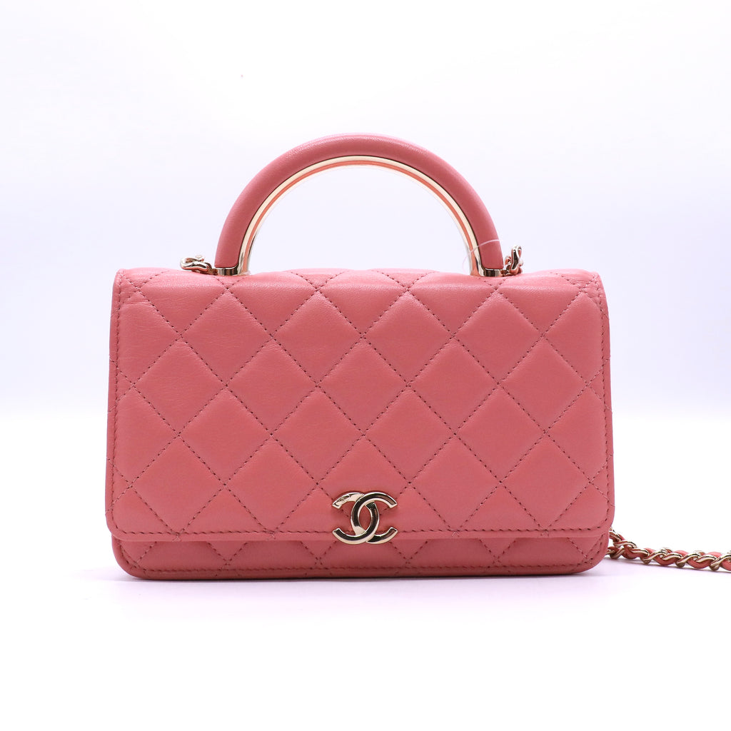 Pink Handle Flap Bag Twins Twins LDJ3621
