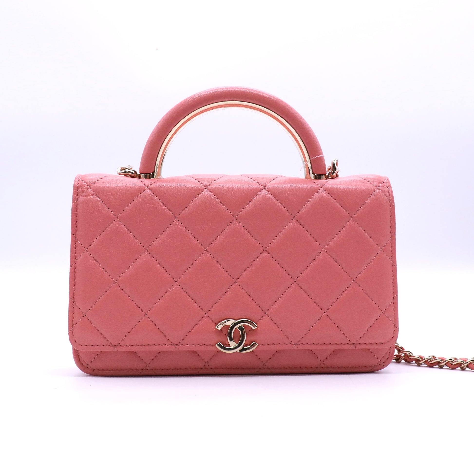 Pink Handle Flap Bag Twins Twins LDJ3621