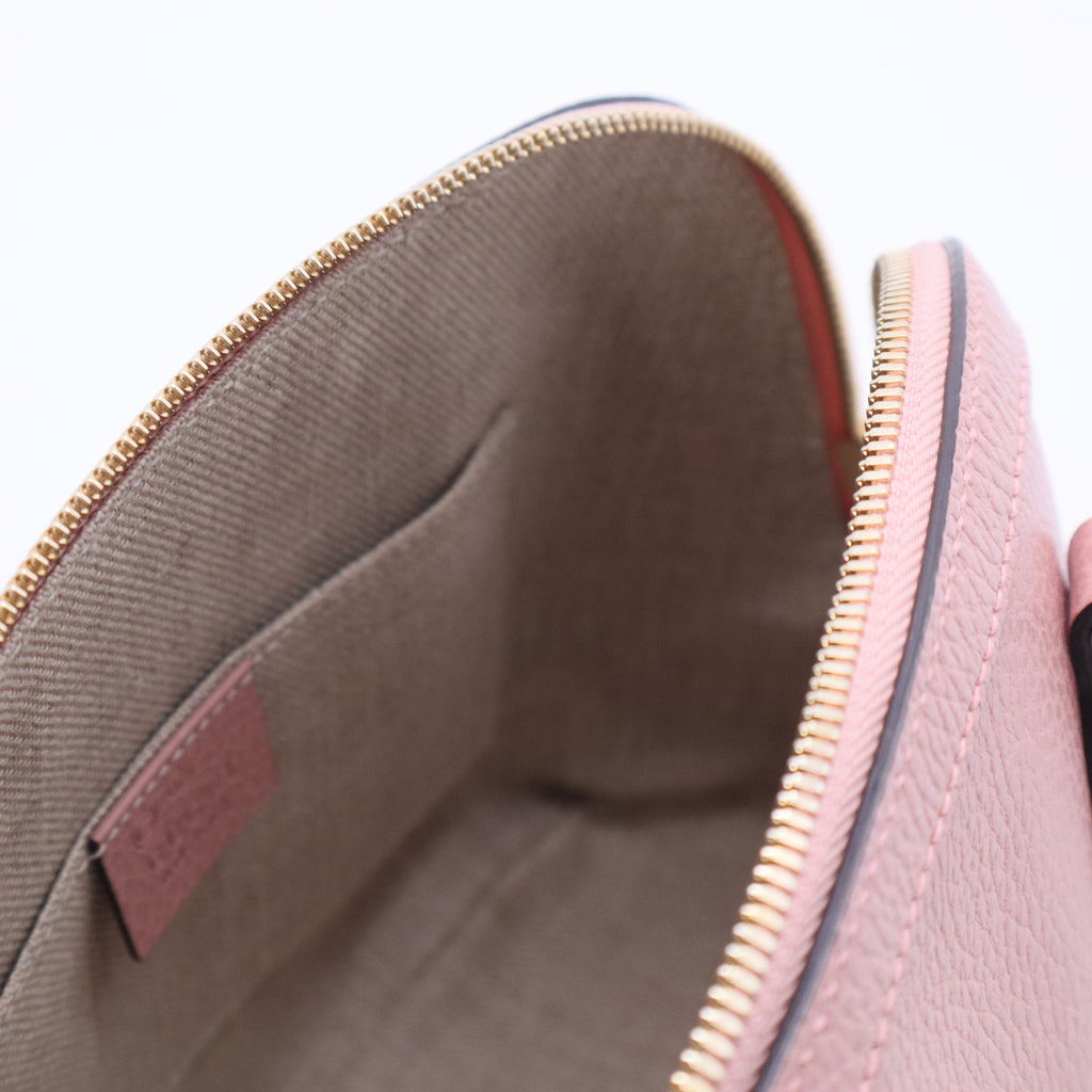  Light Pink Leather Dollar Small GG Charm Dome Bag B20360