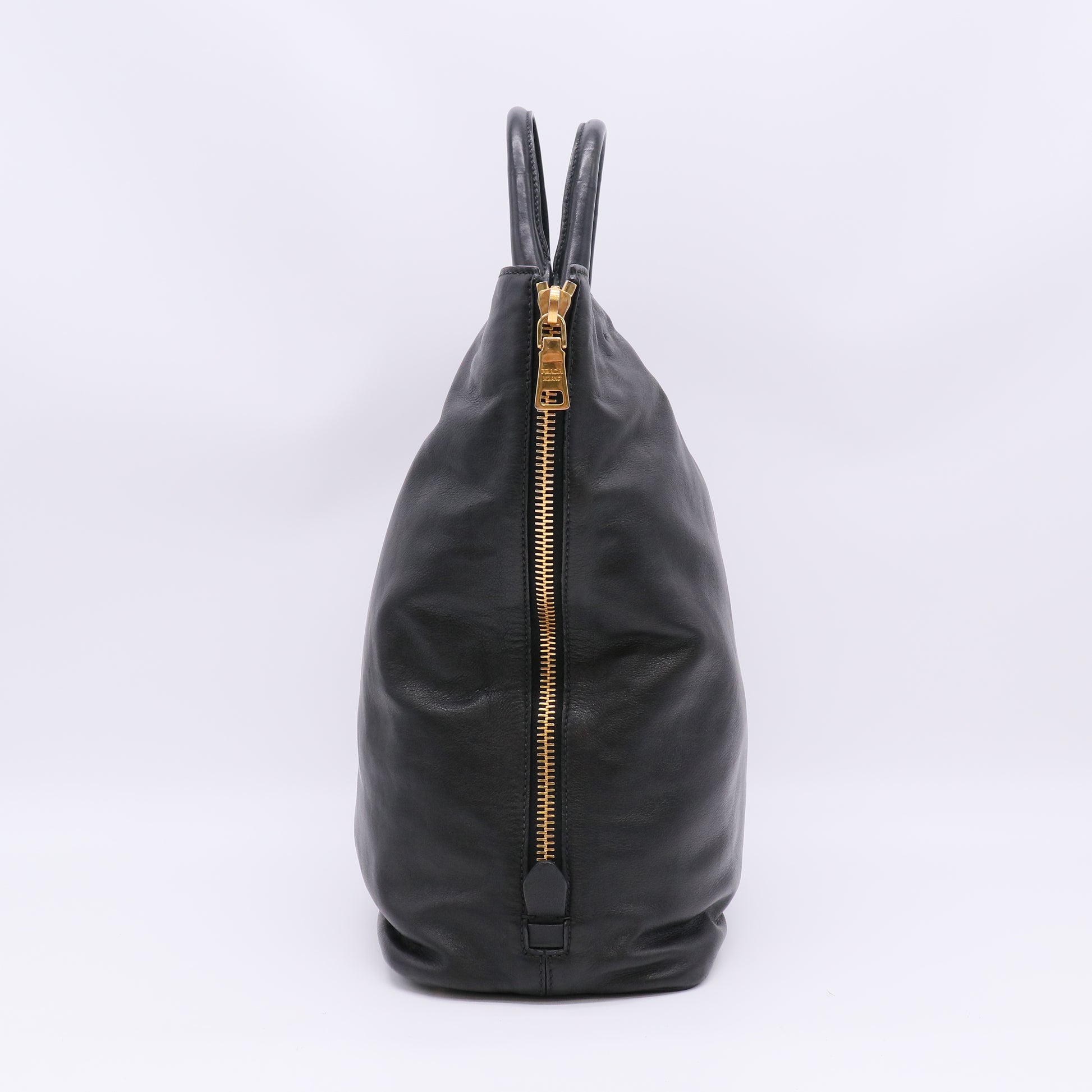 Prada Vitello Daino Leather Large Shopping Tote Bag B23337