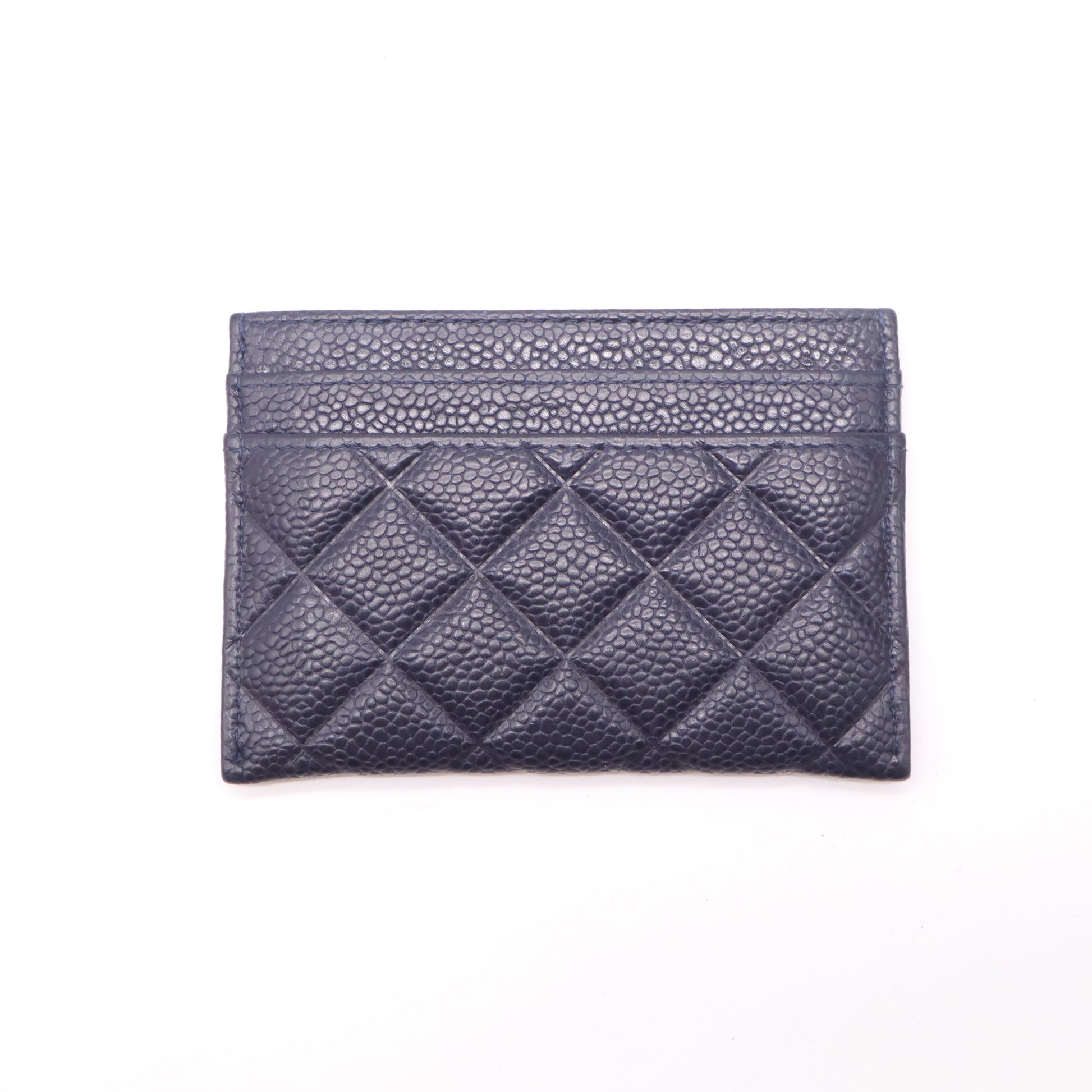 Chanel Caviar Quilted Timeless CC Card Holder W22593