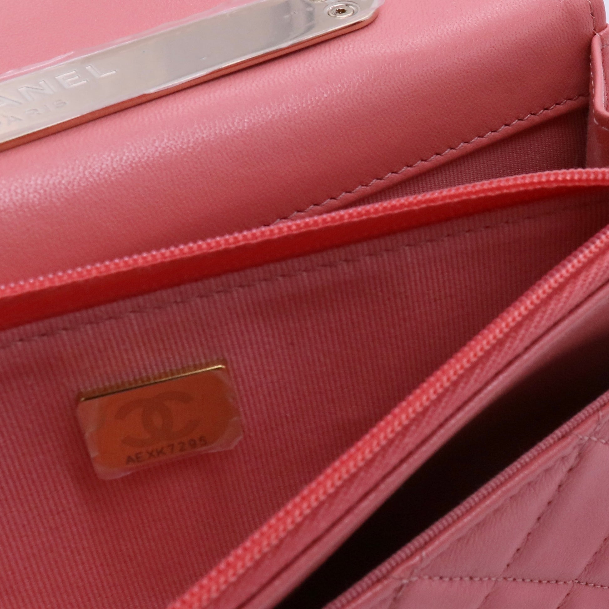 Pink Handle Flap Bag Twins Twins LDJ3621