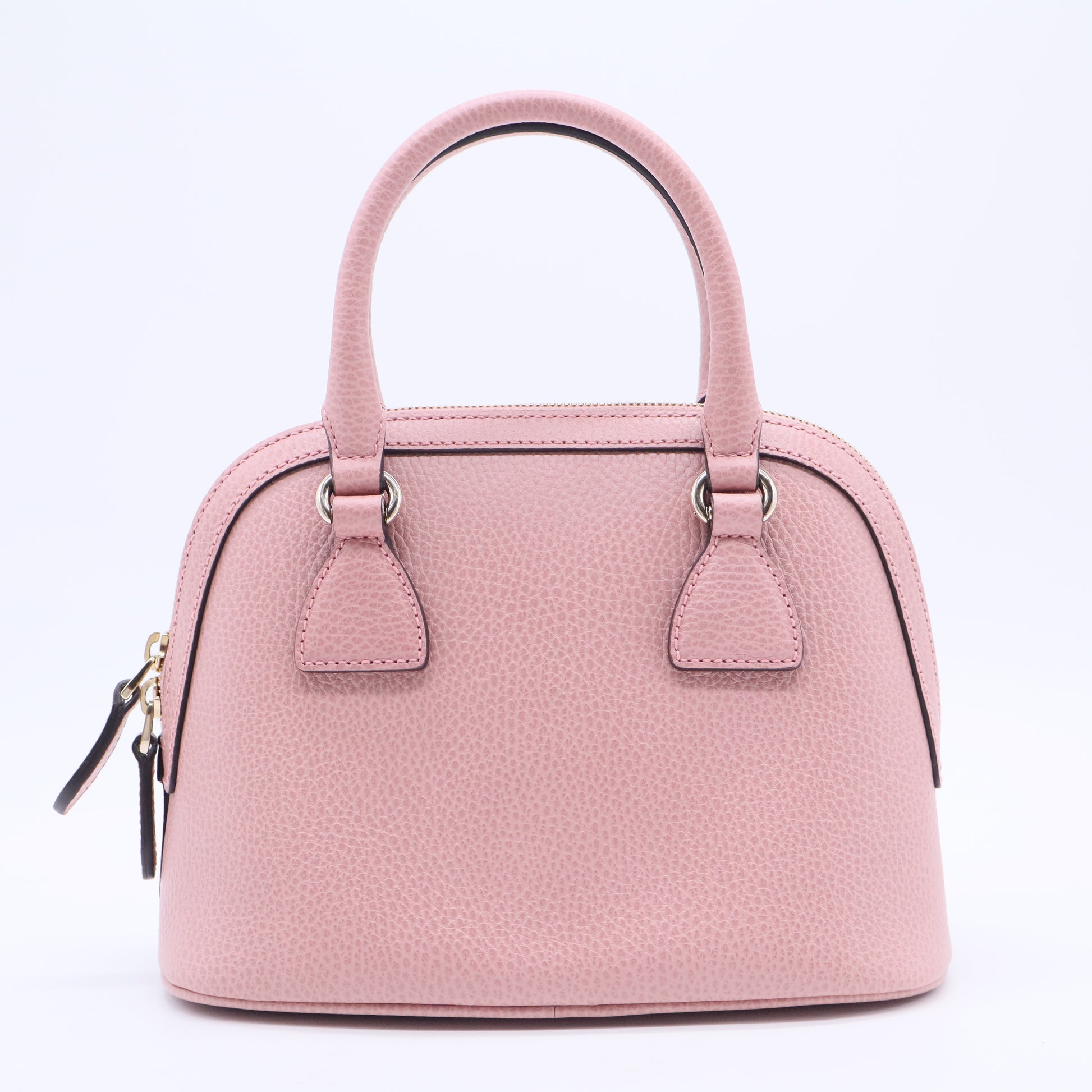  Light Pink Leather Dollar Small GG Charm Dome Bag B20360