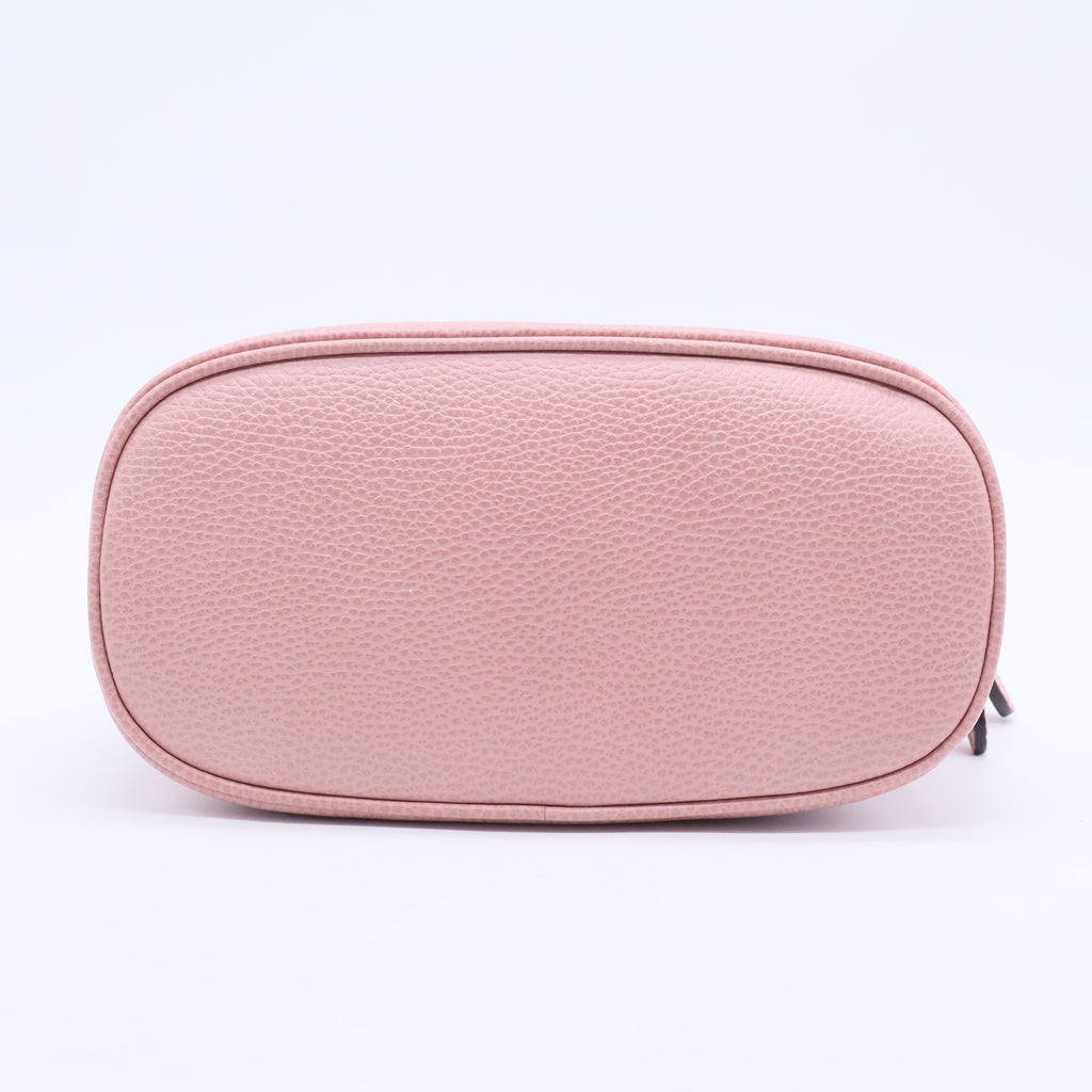  Light Pink Leather Dollar Small GG Charm Dome Bag B20360