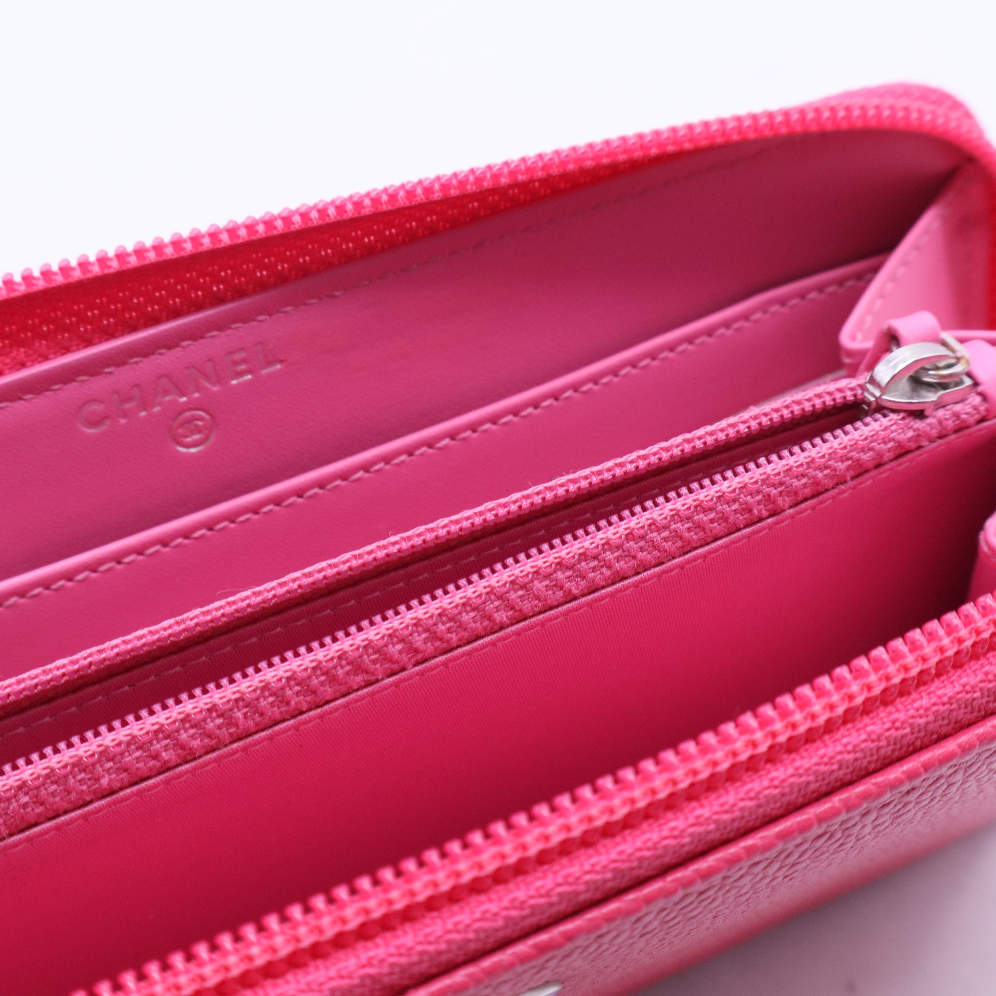Classic Long Flap Wallet Fuchsia Pink W20297