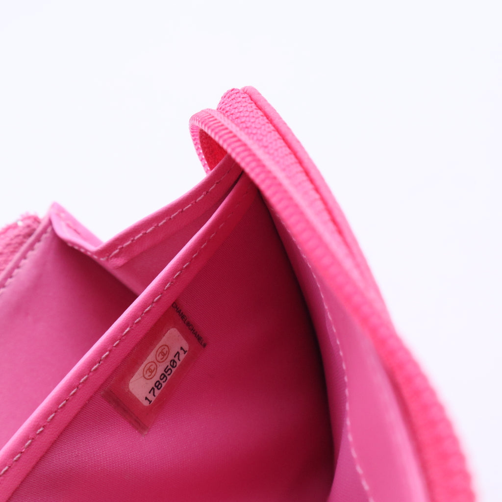 Classic Long Flap Wallet Fuchsia Pink W20297