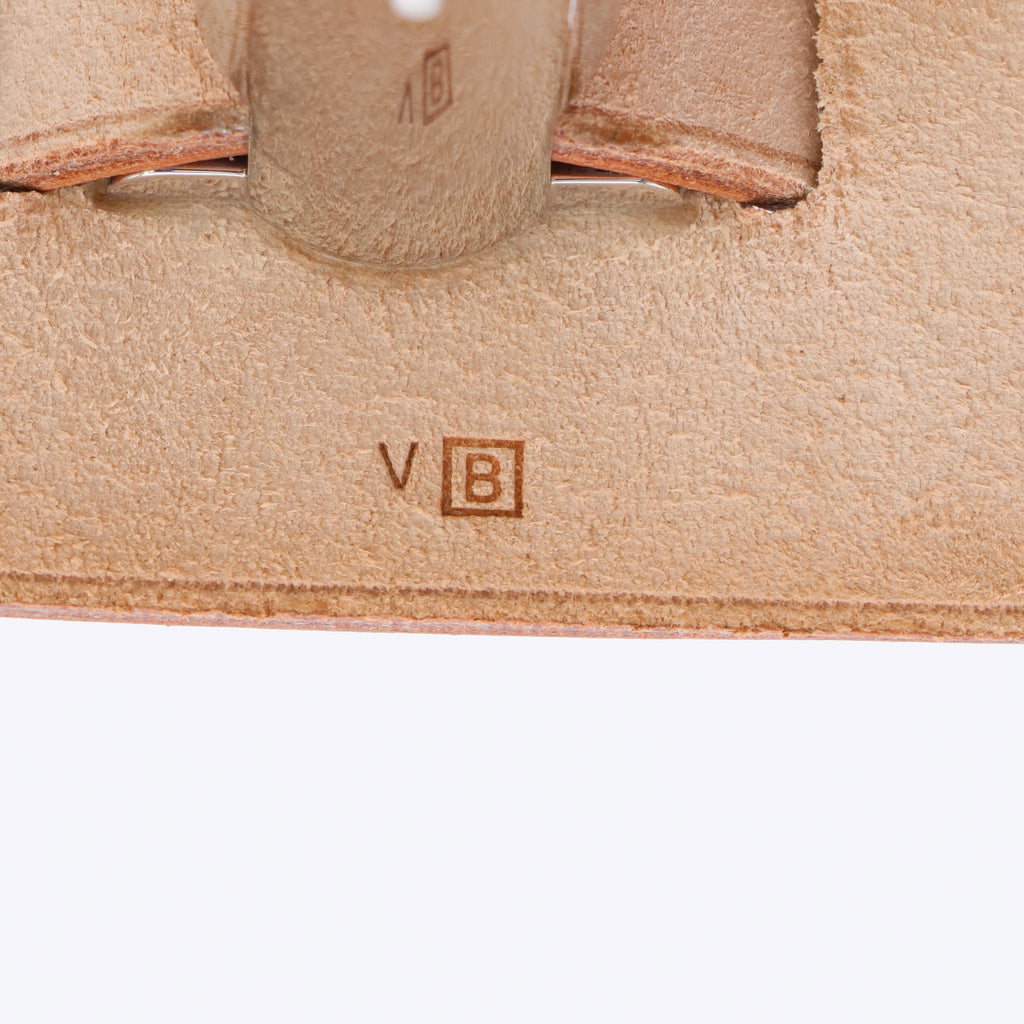 Toile Vache Calfskin Herbag 39 MM Natural twins