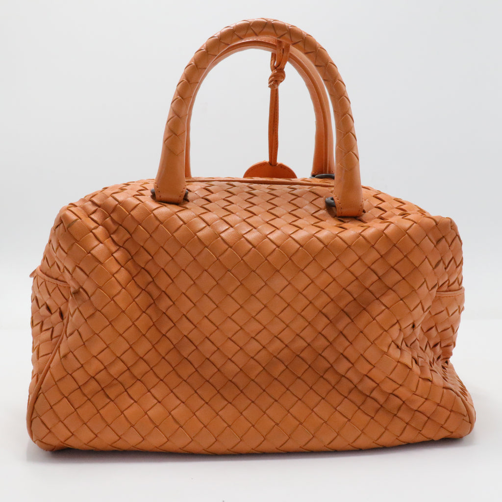 Convertible Boston Bag Intrecciato Nappa Small