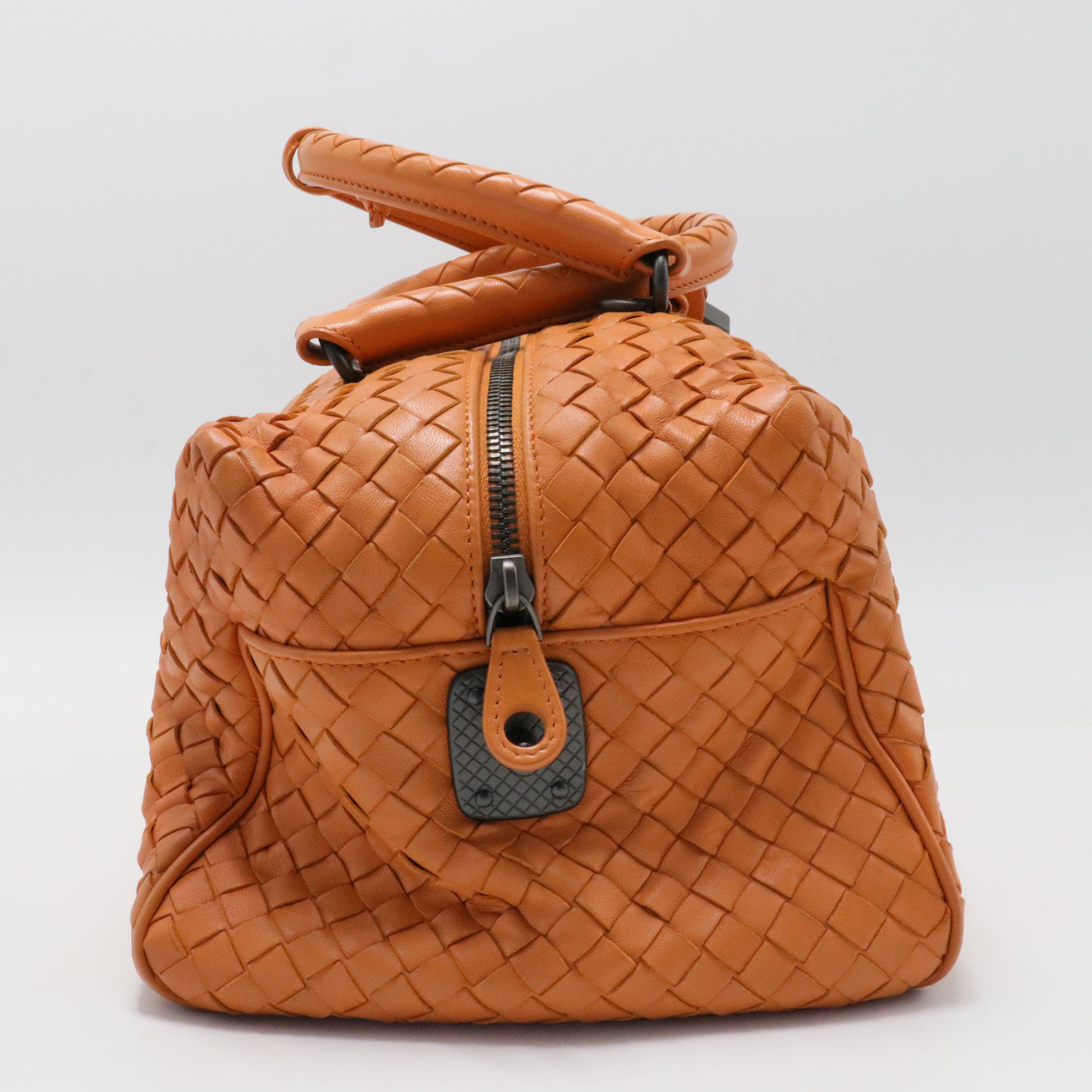 Convertible Boston Bag Intrecciato Nappa Small