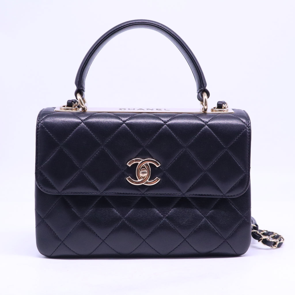 Small Trendy CC Dual Handle Flap Bag B21147