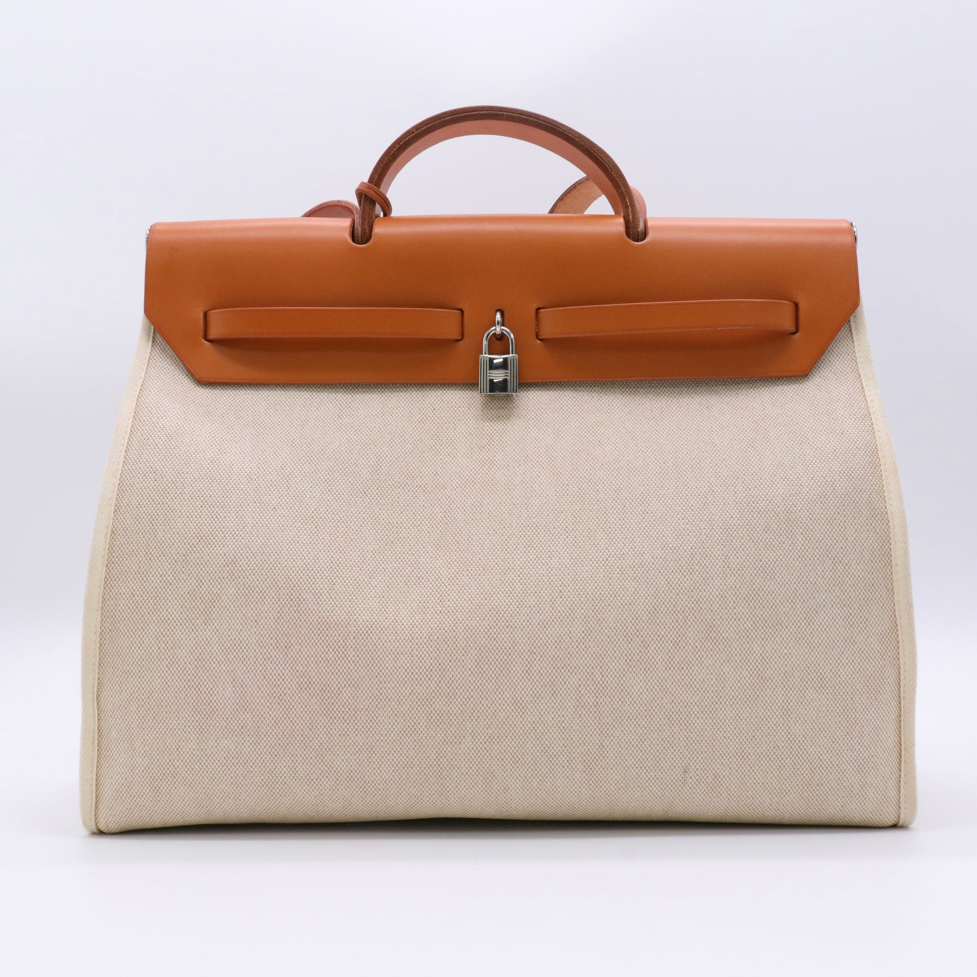 Toile Vache Calfskin Herbag 39 MM Natural twins