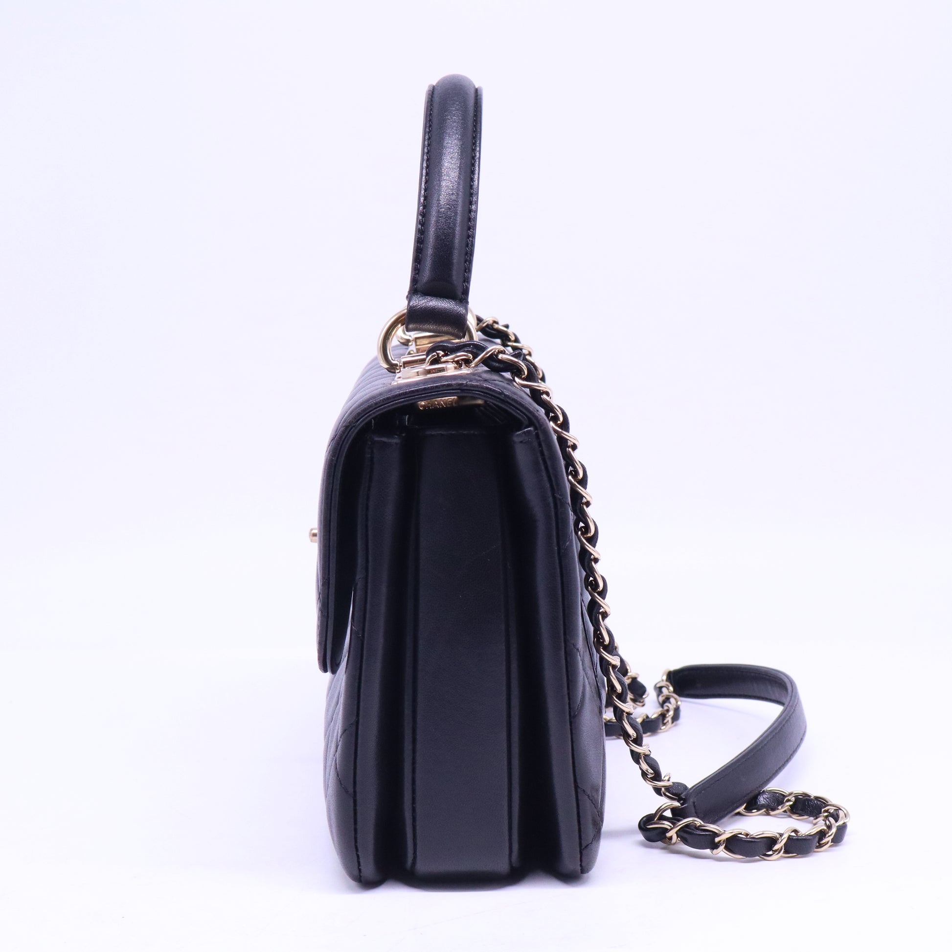 Small Trendy CC Dual Handle Flap Bag B21147