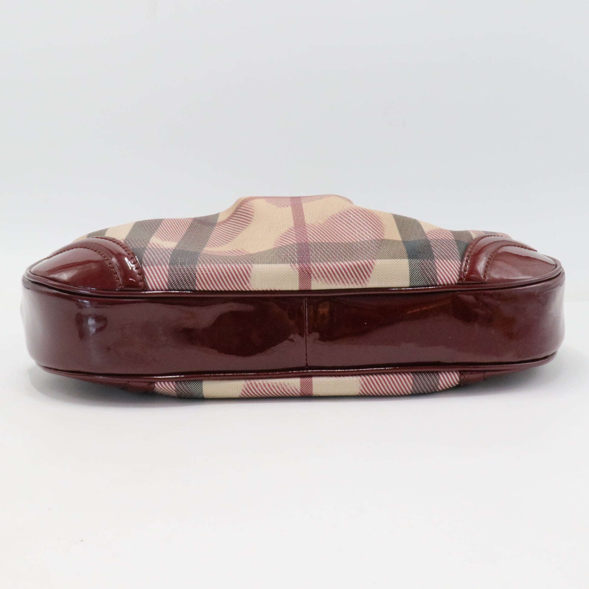 Patent Supernova Check Hearts Hobo White