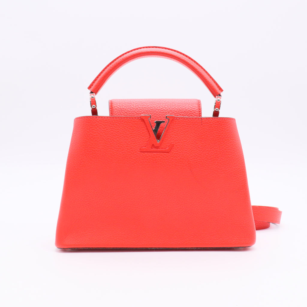 Taurillon Leather Capucines BB Bag Twins