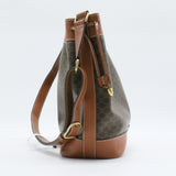 Bucket Bag Triomphe Coated Canvas Small