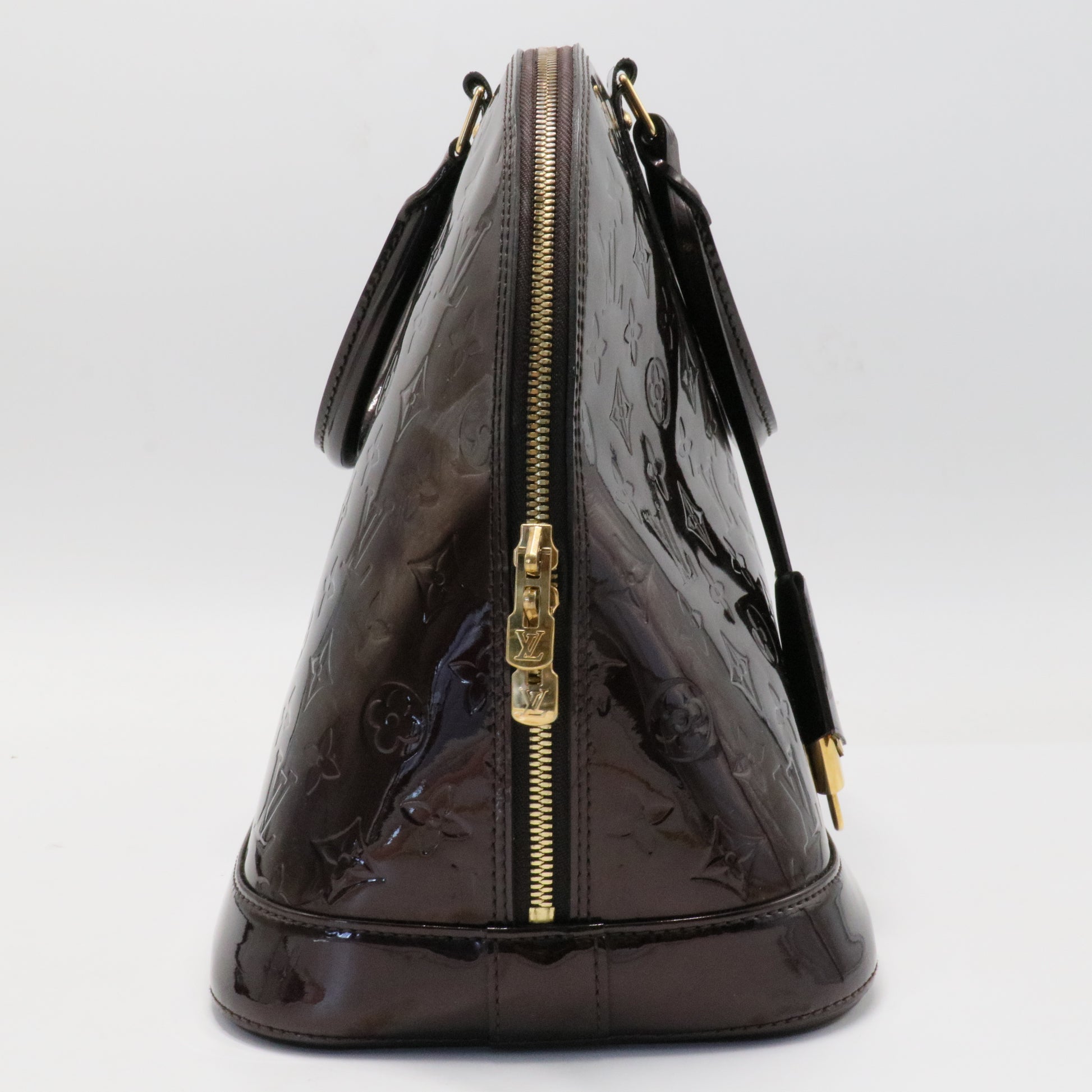 Alma Handbag Monogram Vernis GM