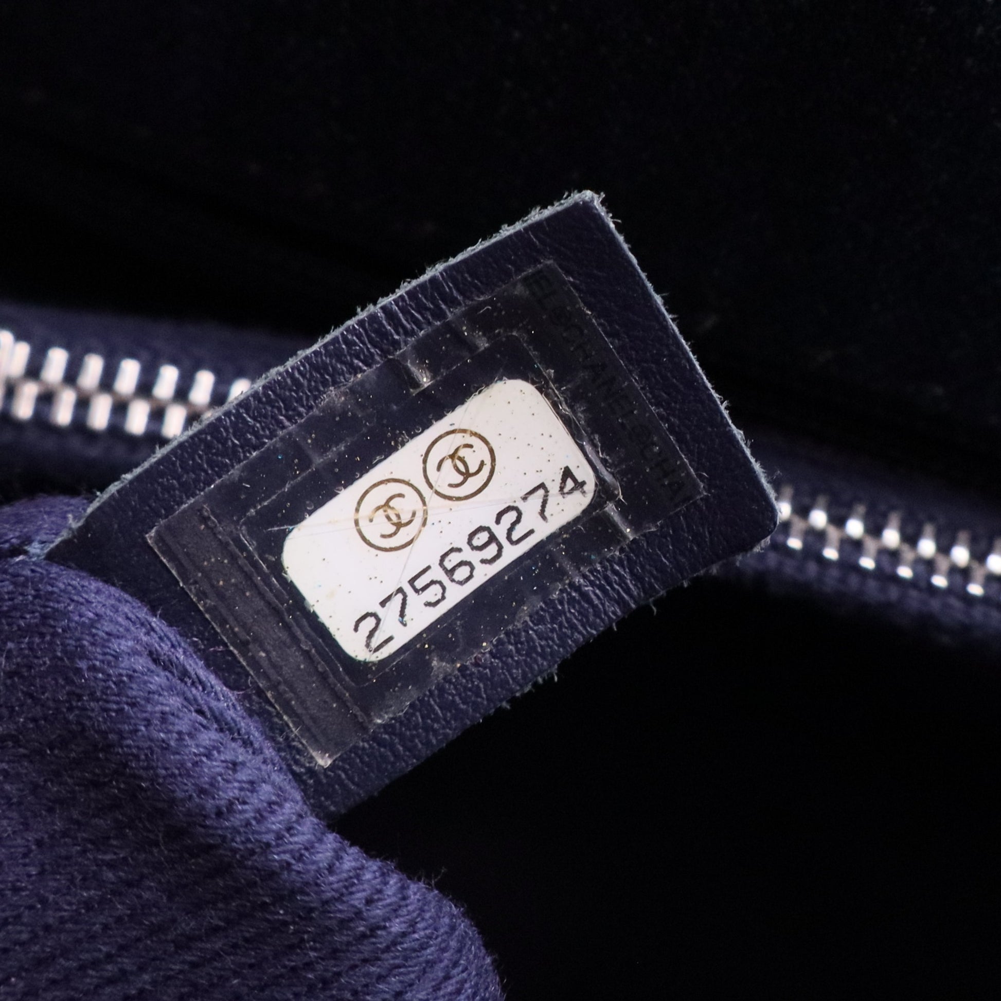 Coco Handle Denim/Leather Blue Small