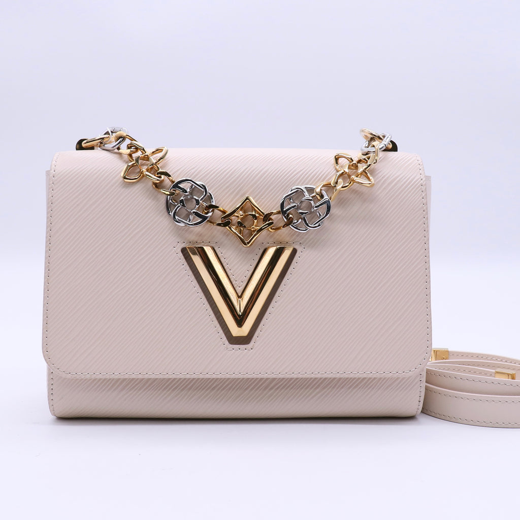 Epi Twist Flowers Chain Shoulder Bag MM twins LDJ3652