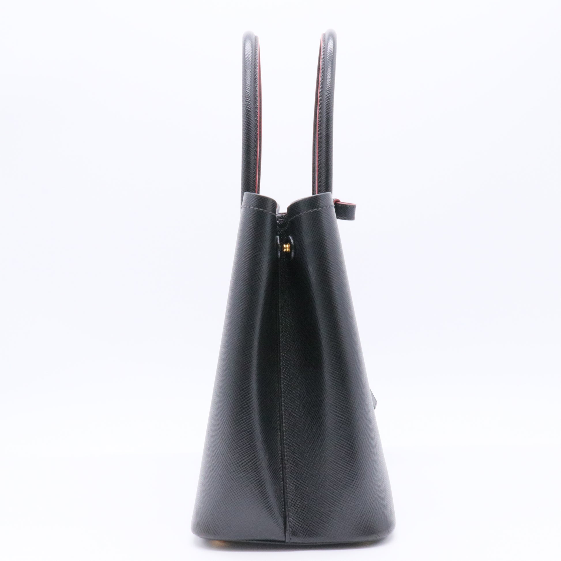 Cuir Double Tote Saffiano Leather twins
